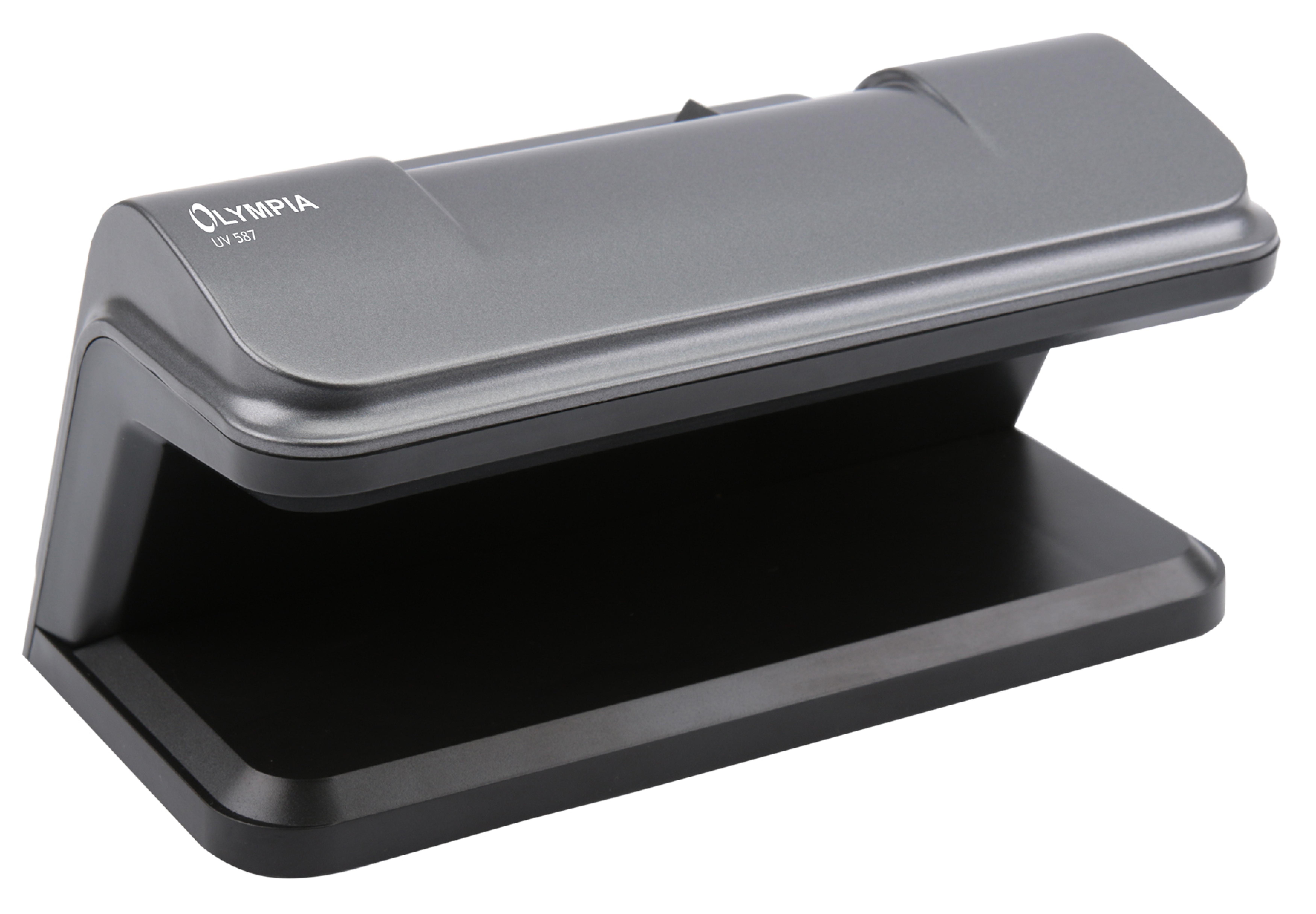 Olympia Geldpruefgeraet UV 587 schwarz