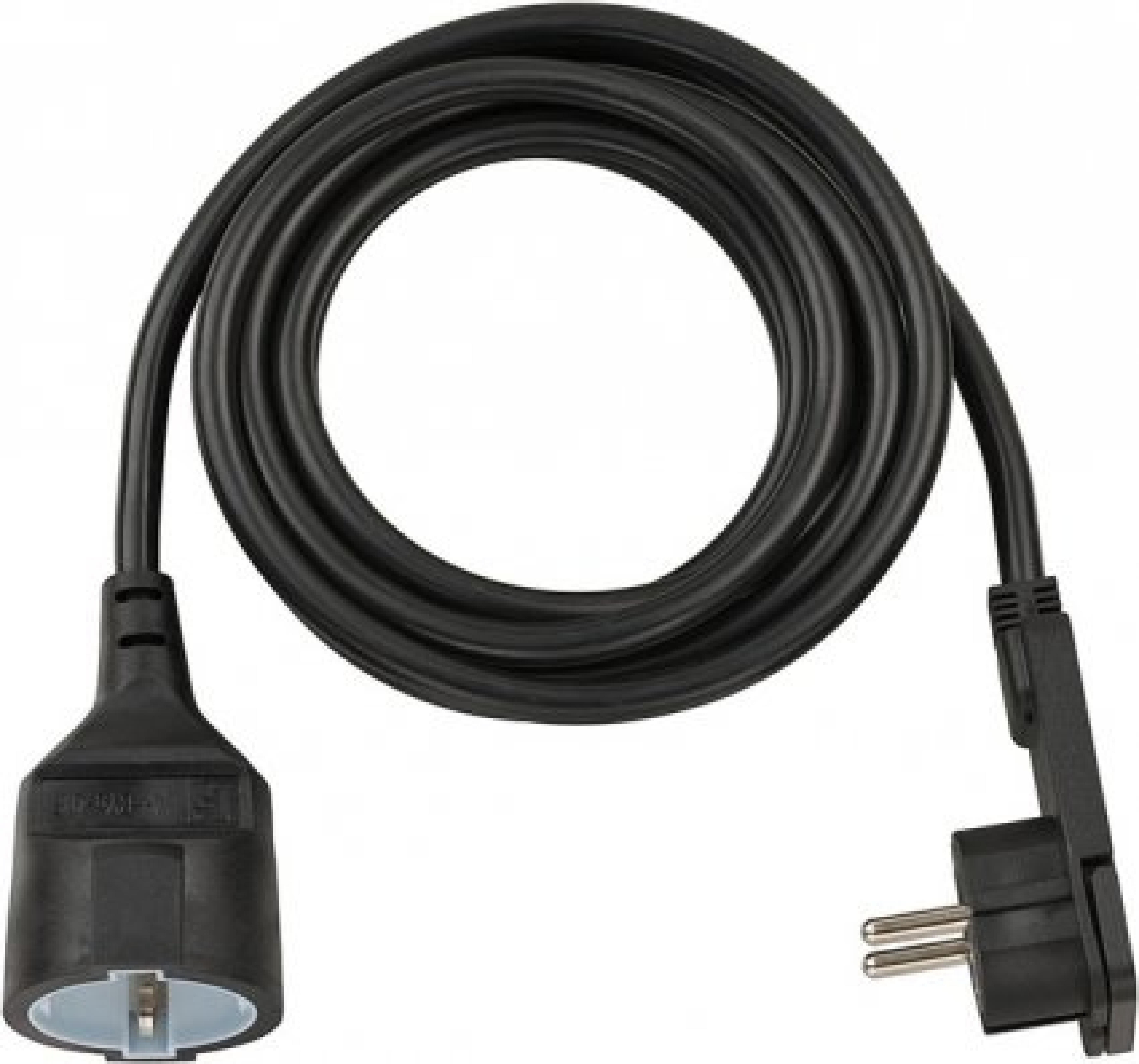 Brennenstuhl Verlaengerungskabel 3m H05VV-F3G1.5 schwarz