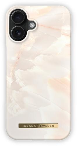 IDEAL OF SWEDEN Printed Case MagSafe iPhone 16 Rose Pearl Marble