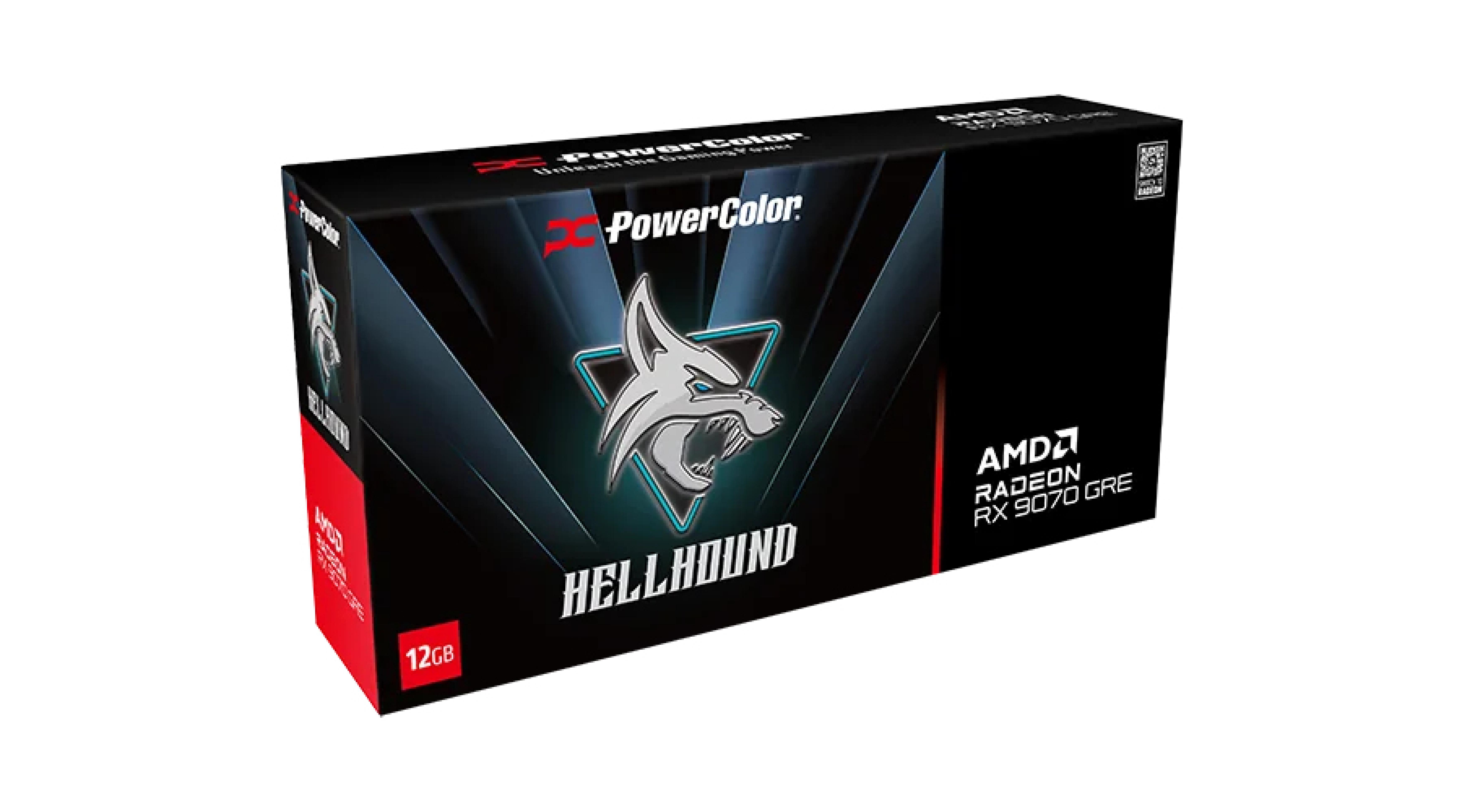 Powercolor Radeon RX9070GRE Hellhound 12GB GDDR6