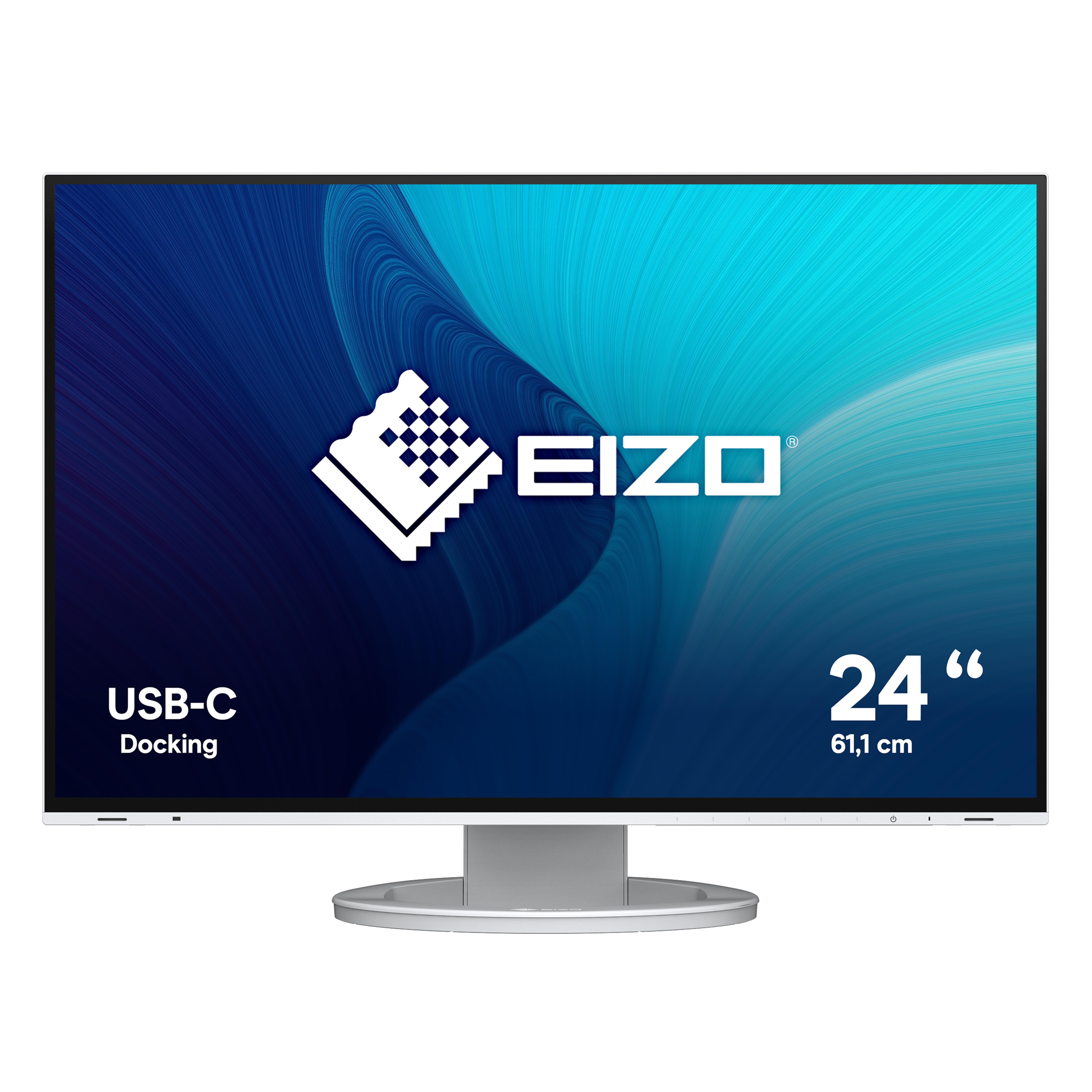 EIZO 61.0cm (24") EV2485-WT 16:10 HDMI+DP+USB-C IPS wh.