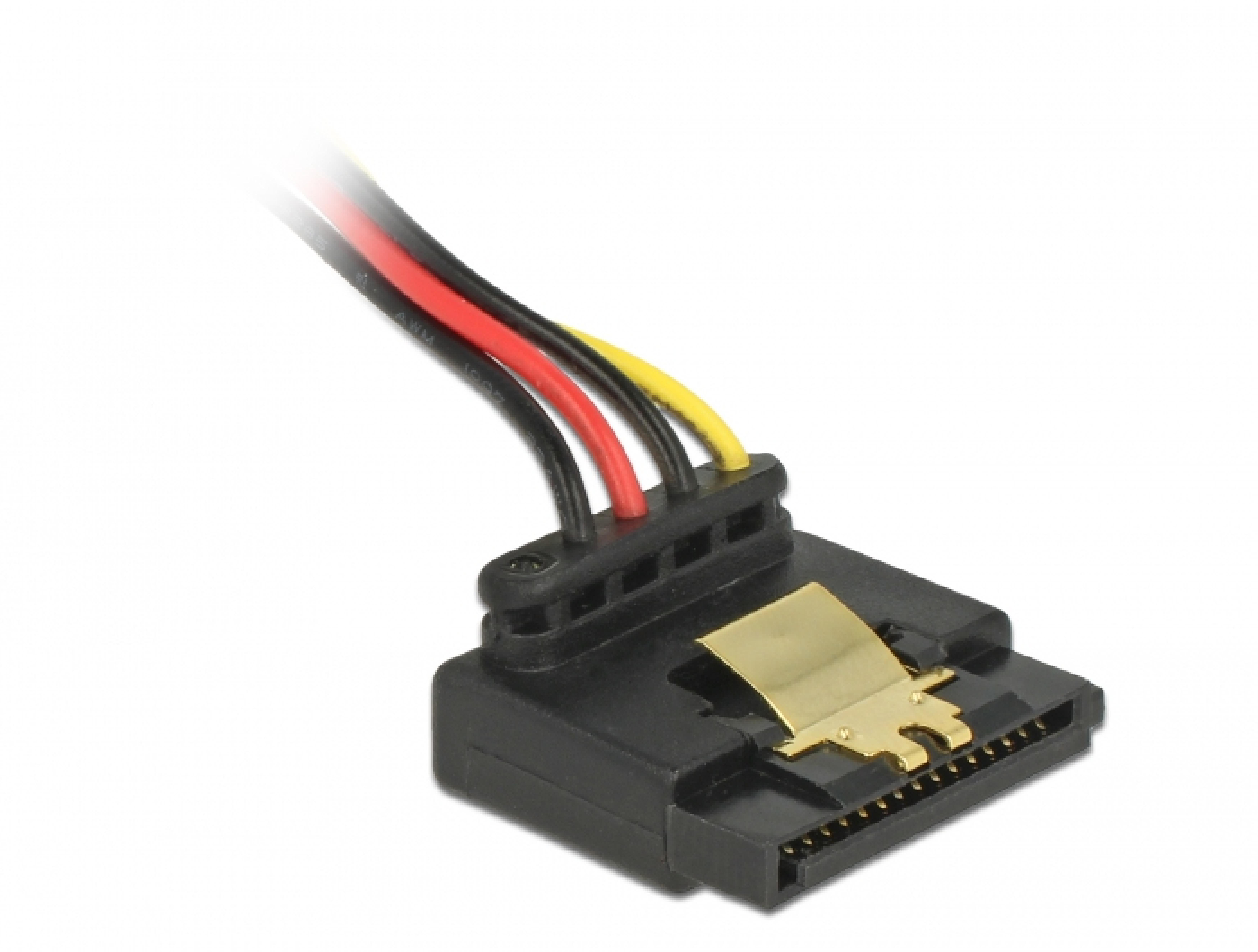 DELOCK Kabel Power Floppy 4Pin Bu > SATA 15Pin Bu 0.30m