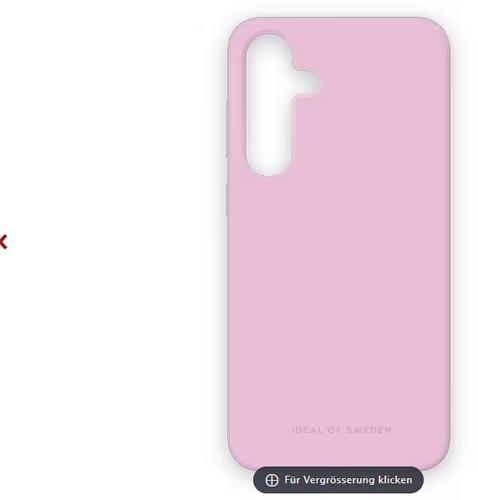 Rosa Smartphone-Hülle von IDEAL OF SWEDEN mit schlichtem Design