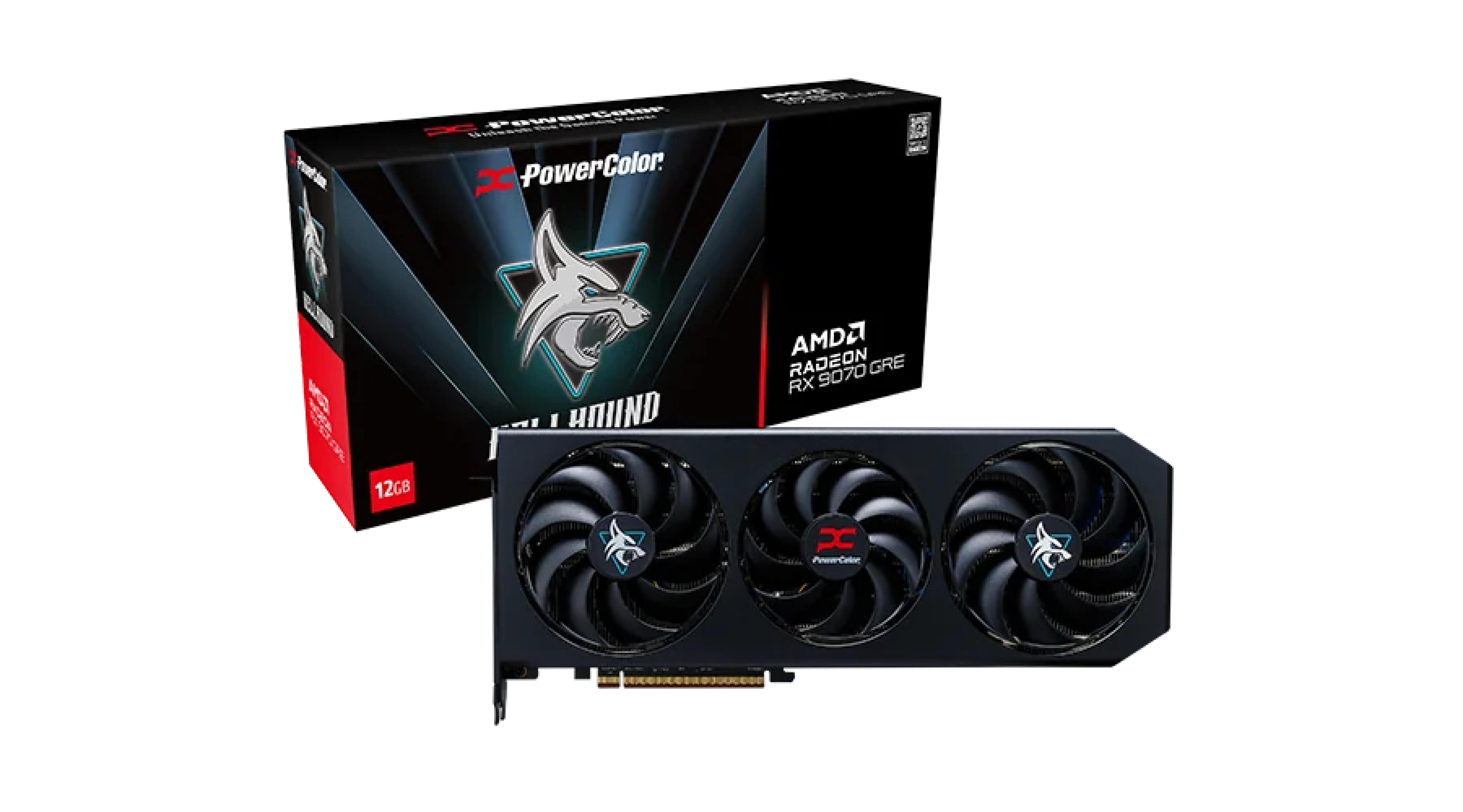 Powercolor Radeon RX9070GRE Hellhound 12GB GDDR6