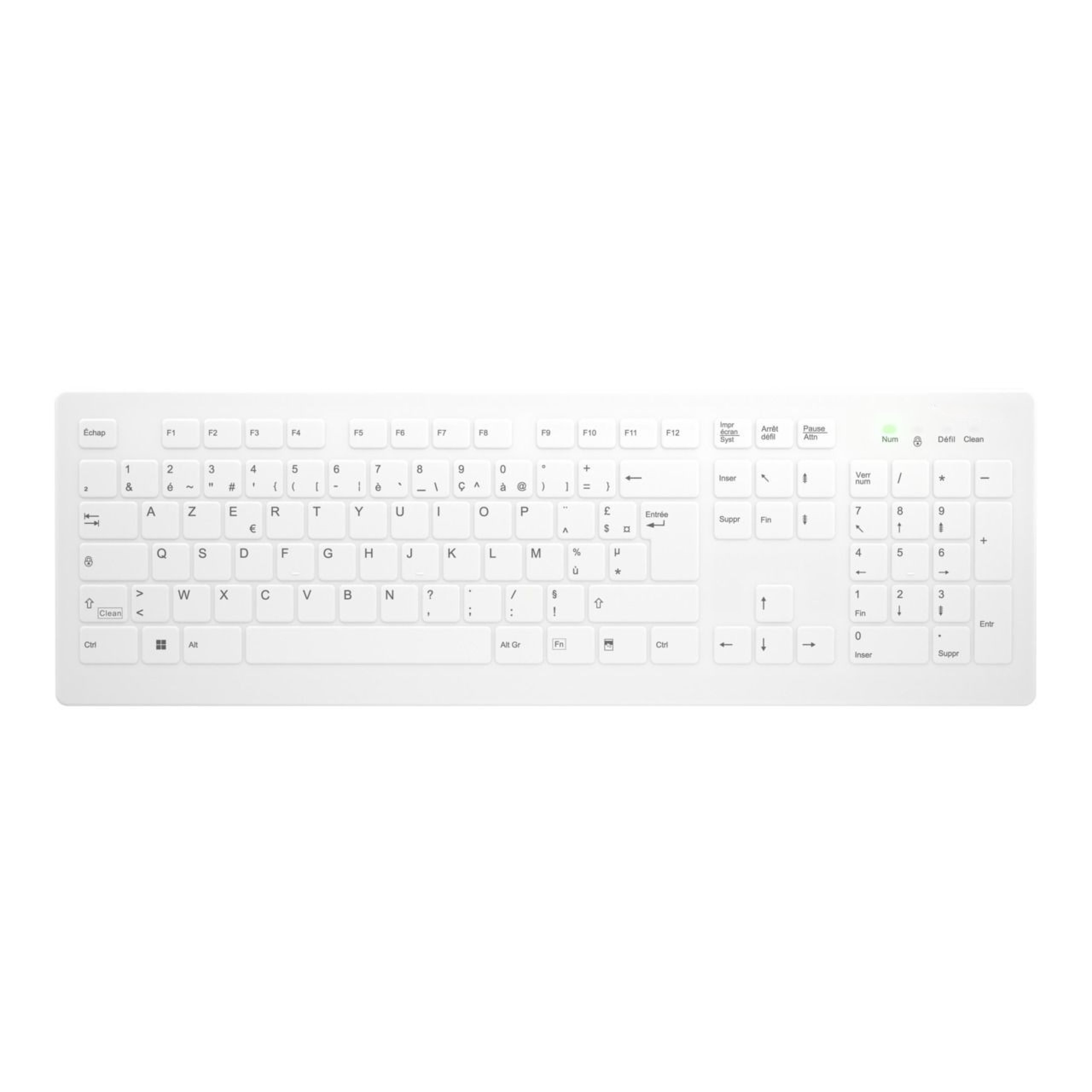 Contour ACTIVE KEY Flat Profile Wireless Hygiene Desktop Key