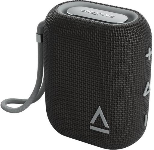 CREATIVE MuVo Flex tragbarer, wasserfester Bluetooth Lautsprecher, schwarz