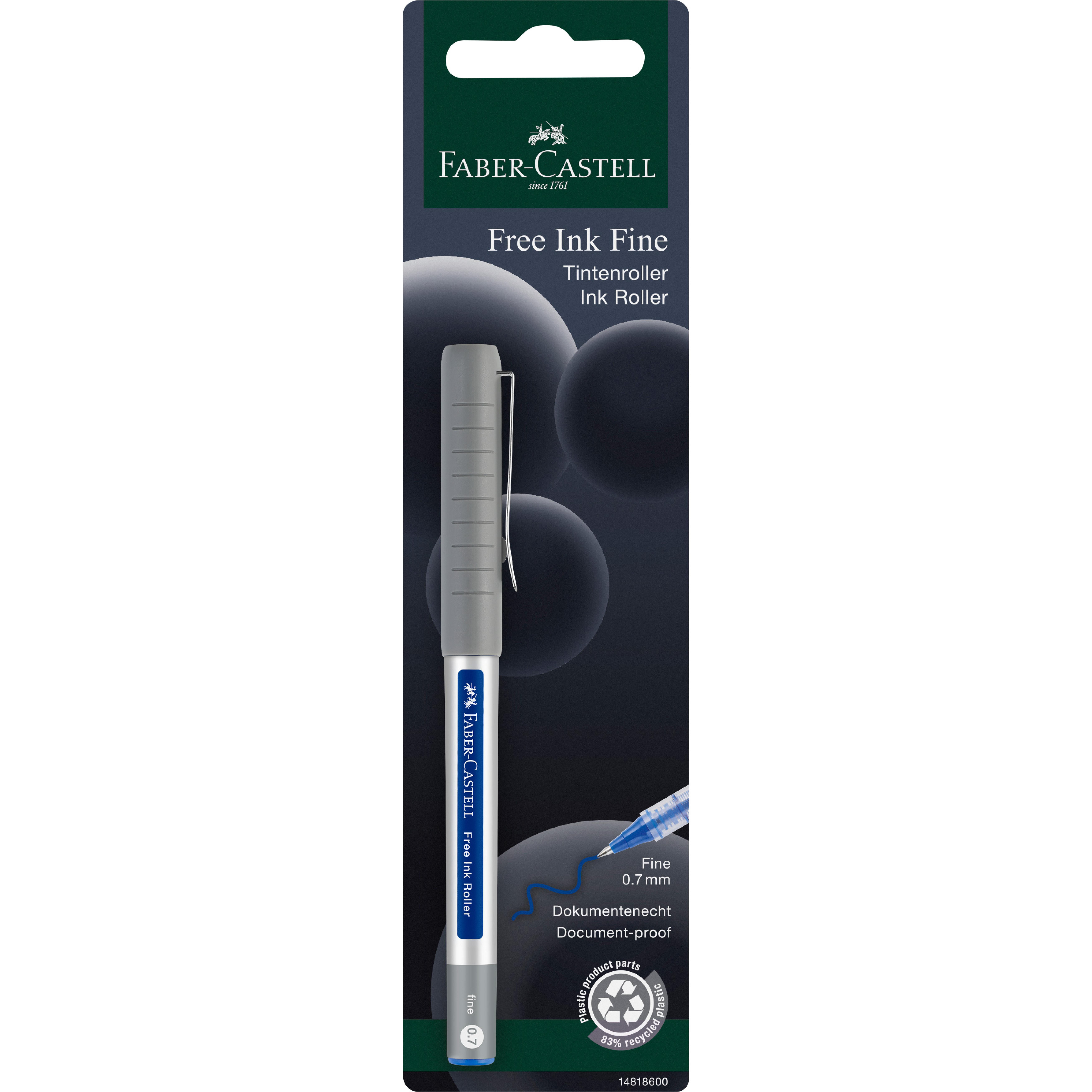 Mitsubishi Tintenroller uni UB EYE fine blau BK