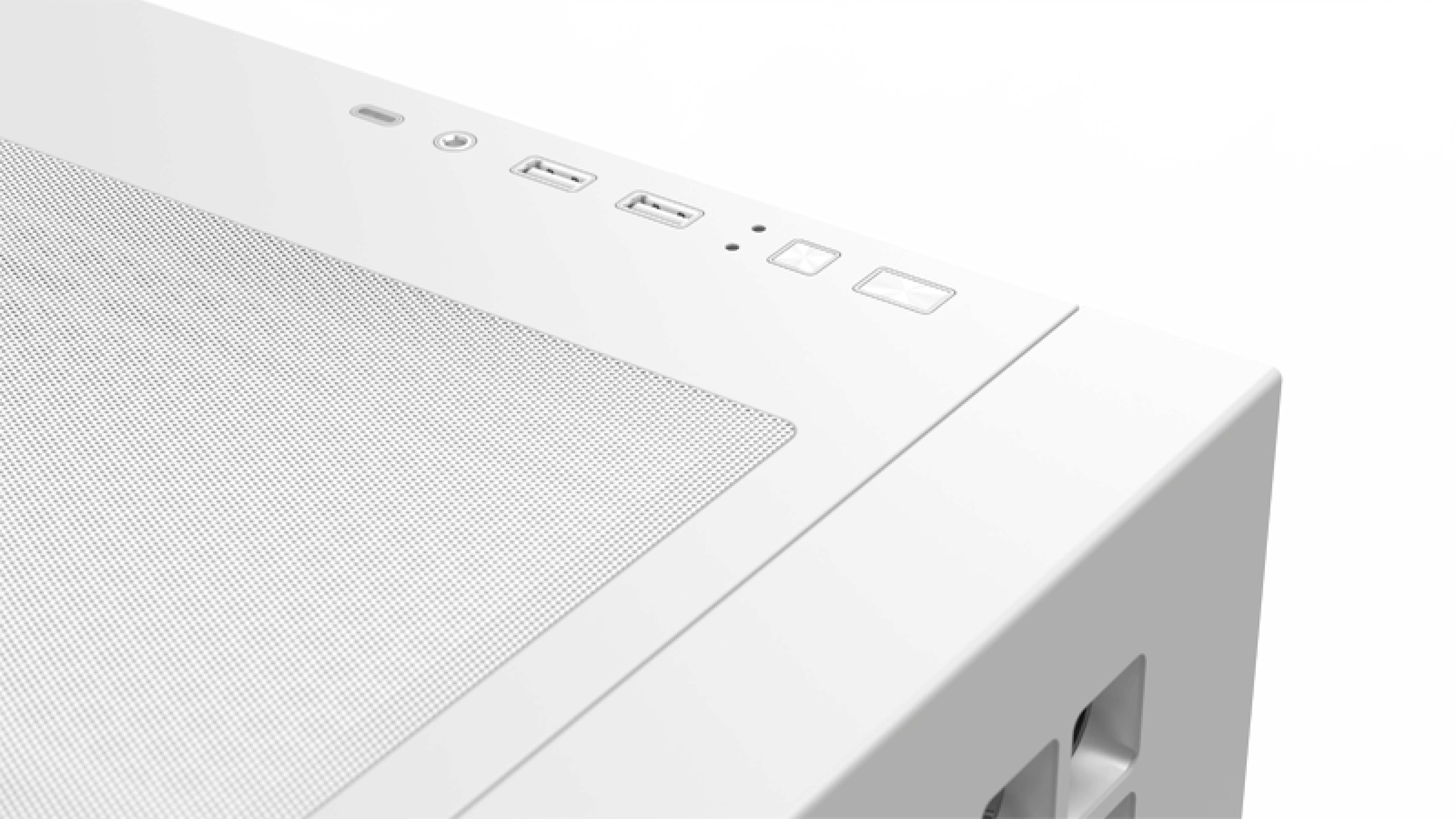 AeroCool Geh Midi D502A-G-WT-V1 (W/Mesh/ATX)