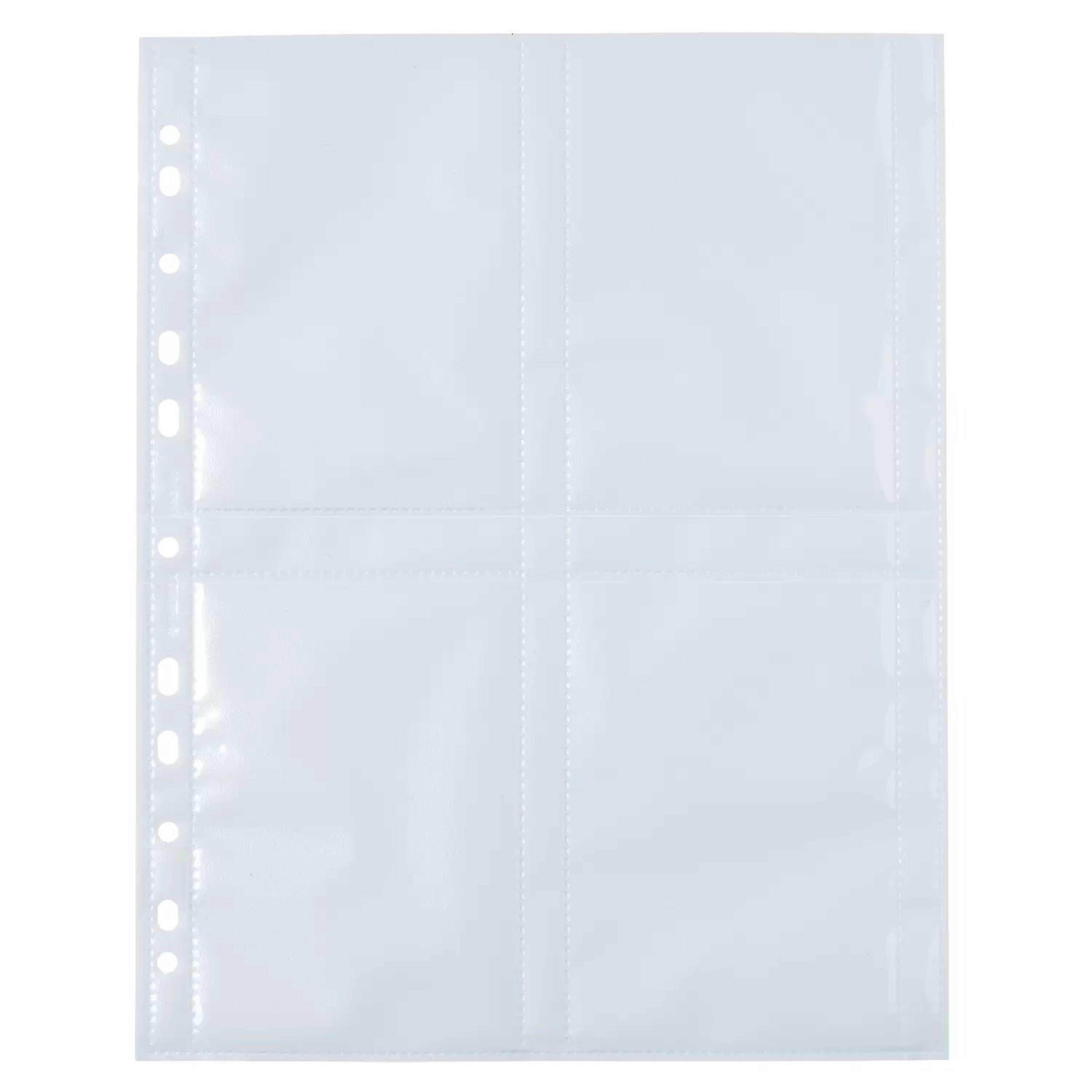 HERMA Fotosichthuellen 90 x 130 mm hoch weiss 250 Huellen