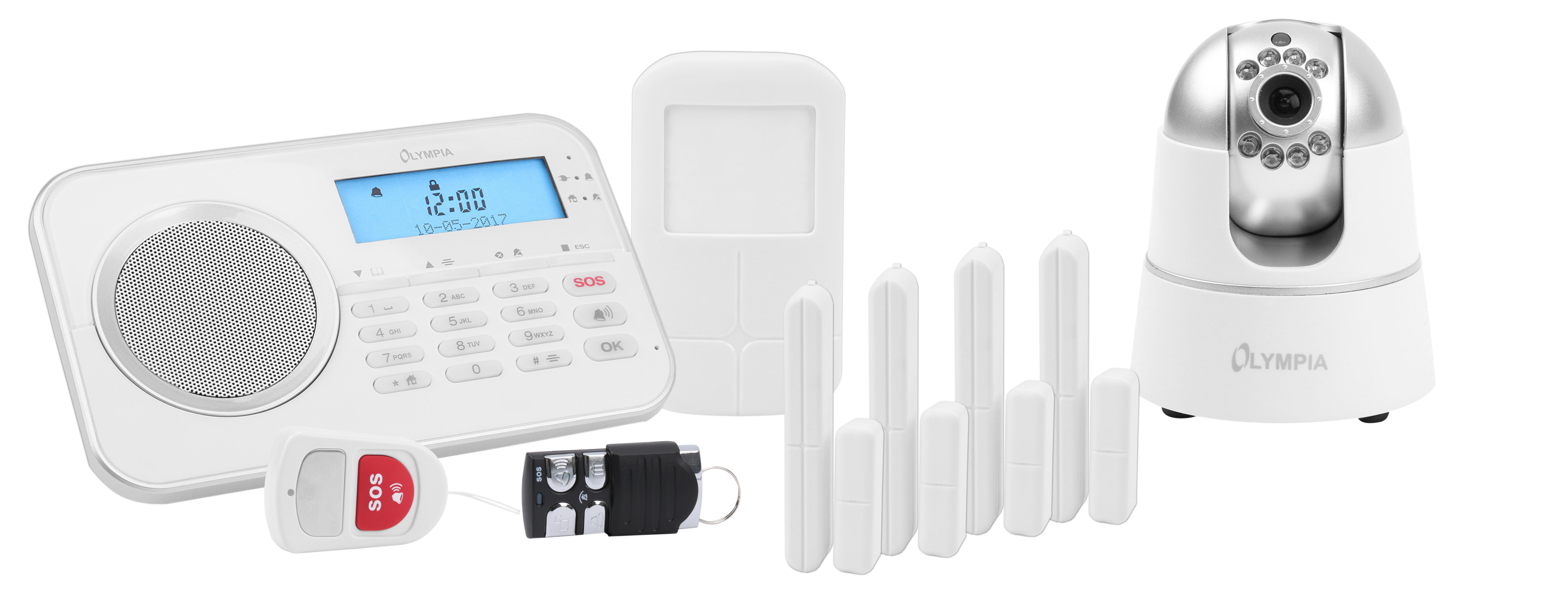 Olympia Alarmsystem Protect 9881 GSM 2.Generation weiss