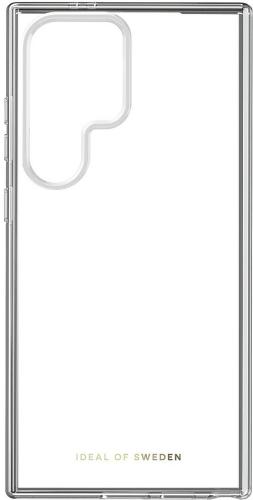 Transparente Smartphone-Schutzhülle von IDEAL OF SWEDEN, rechteckig und klar, mit Aussparungen für Kamera und Anschlüsse