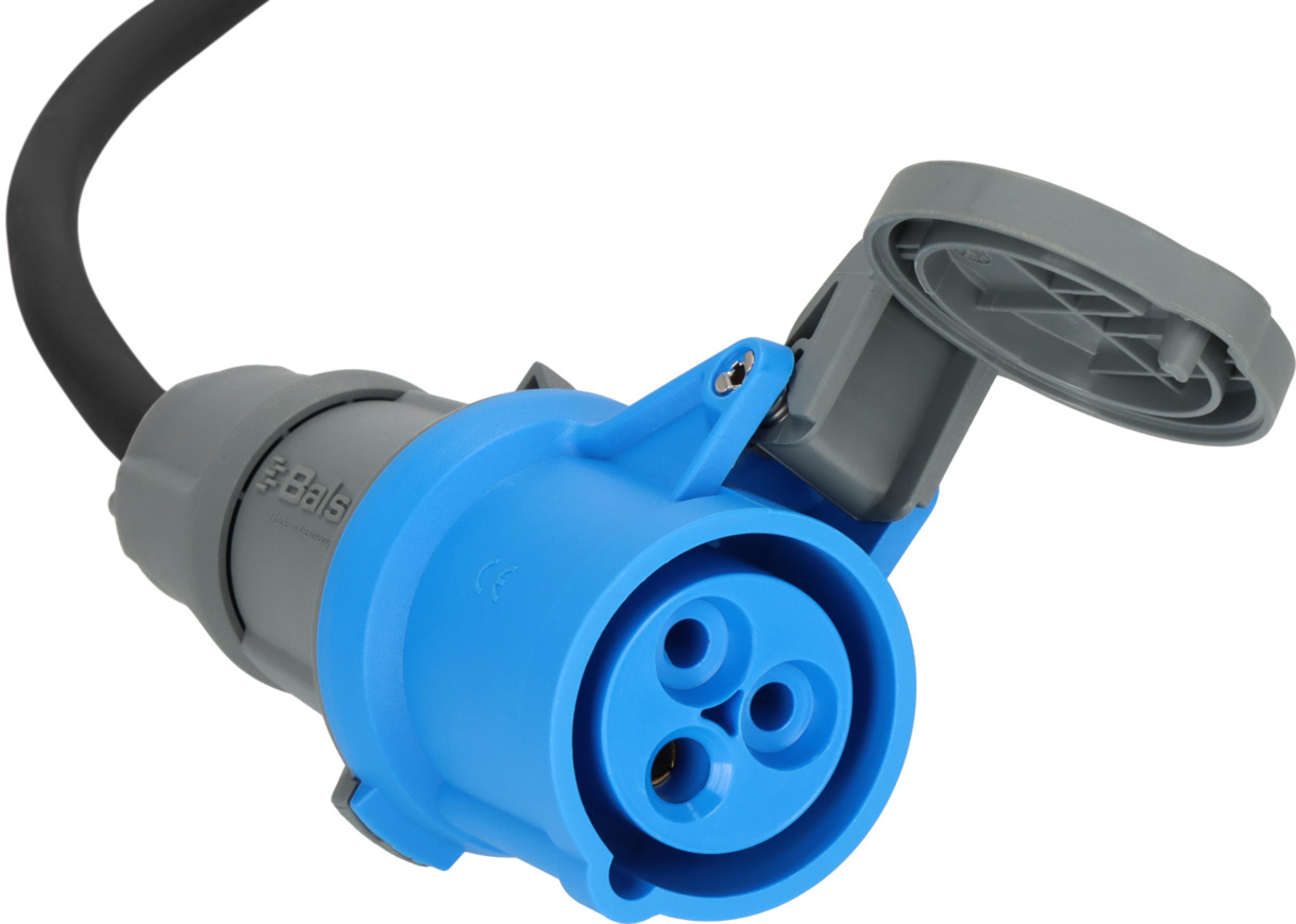 Brennenstuhl Adapter-Leitung 25m H07RN-F3G2.5 sw