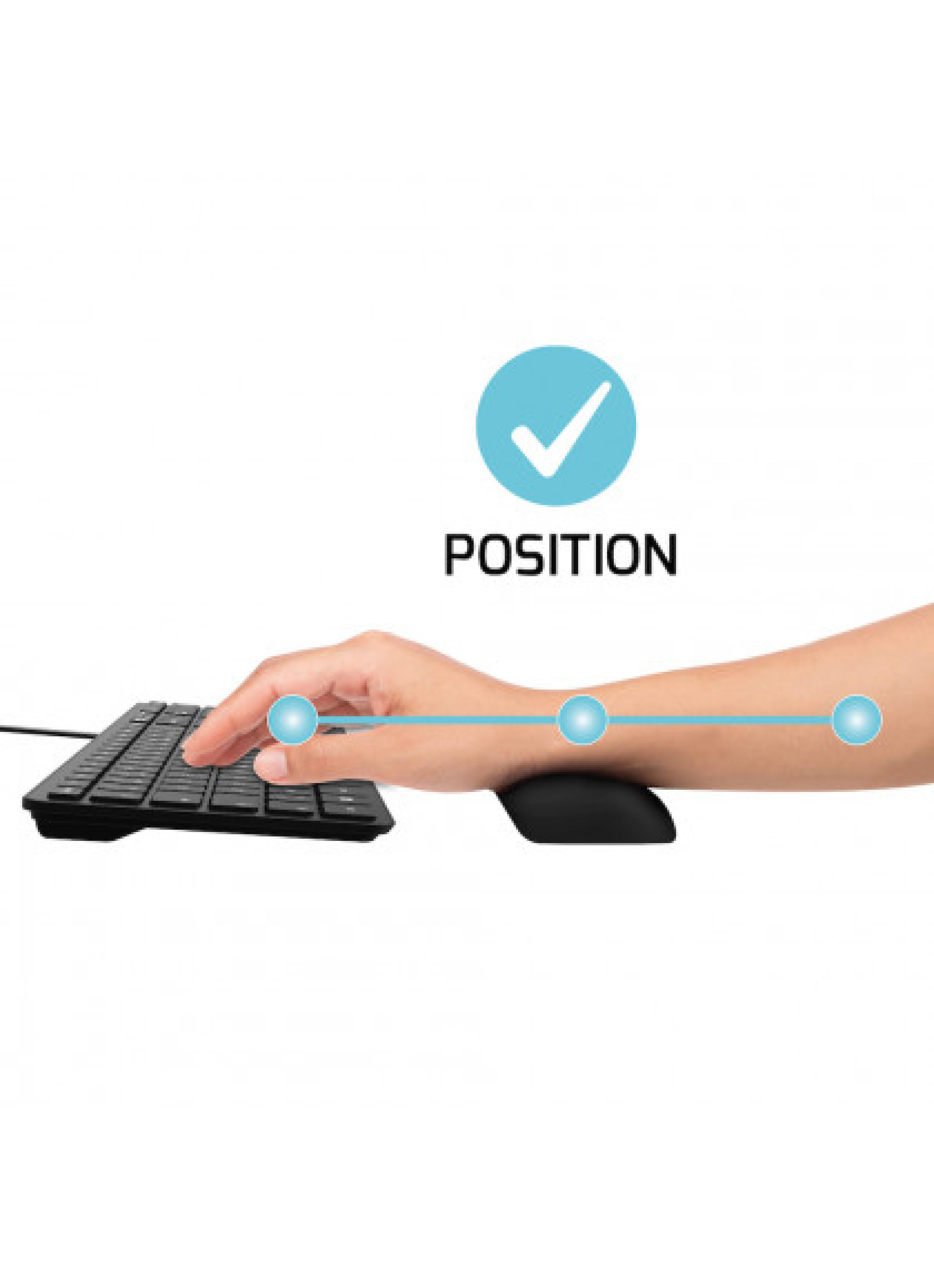 Port Handballenauflage Tastatur ergonomisch Gel Pad