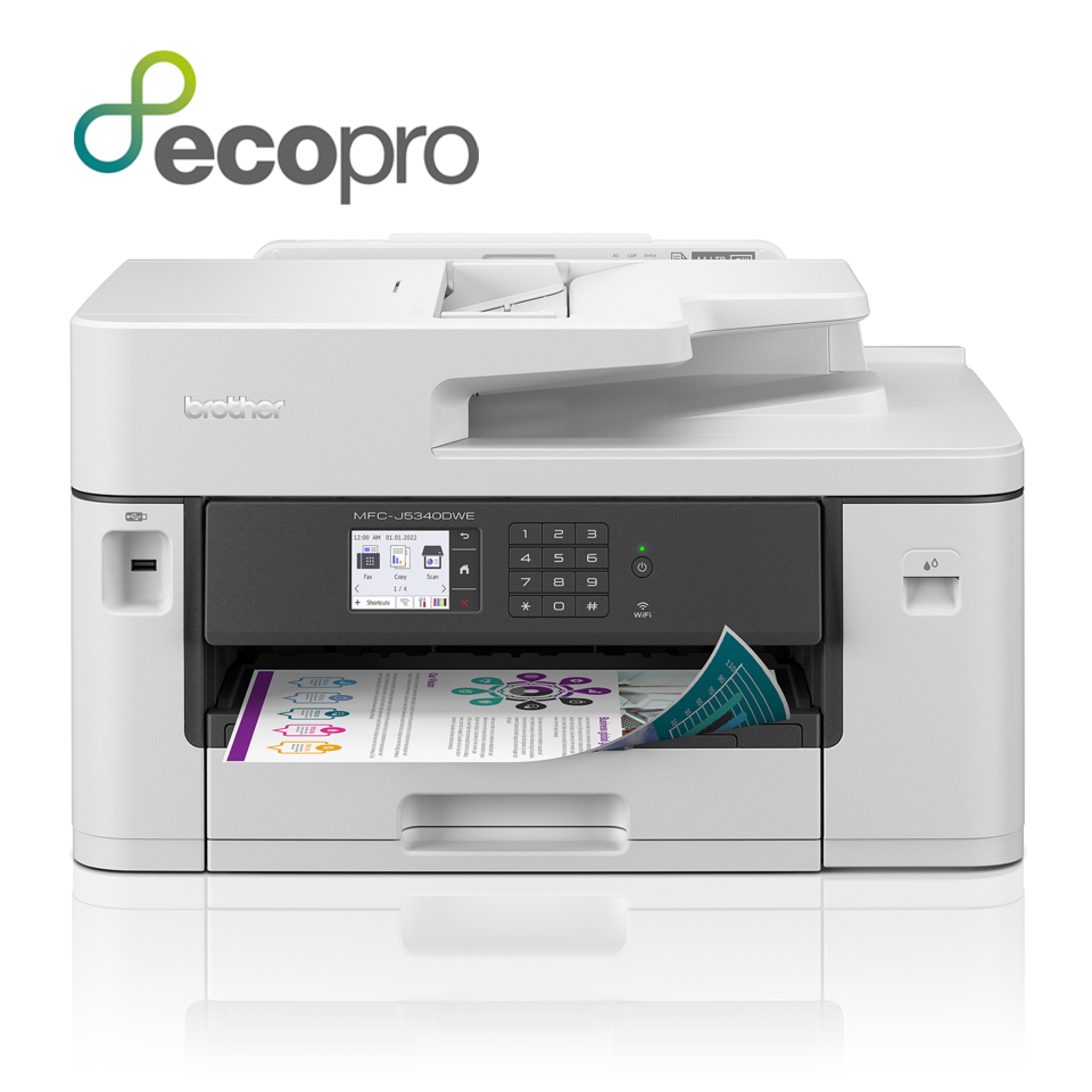 Brother MFC-J5340DWE A3 Druck / A4 Kopie/Scan/Fax