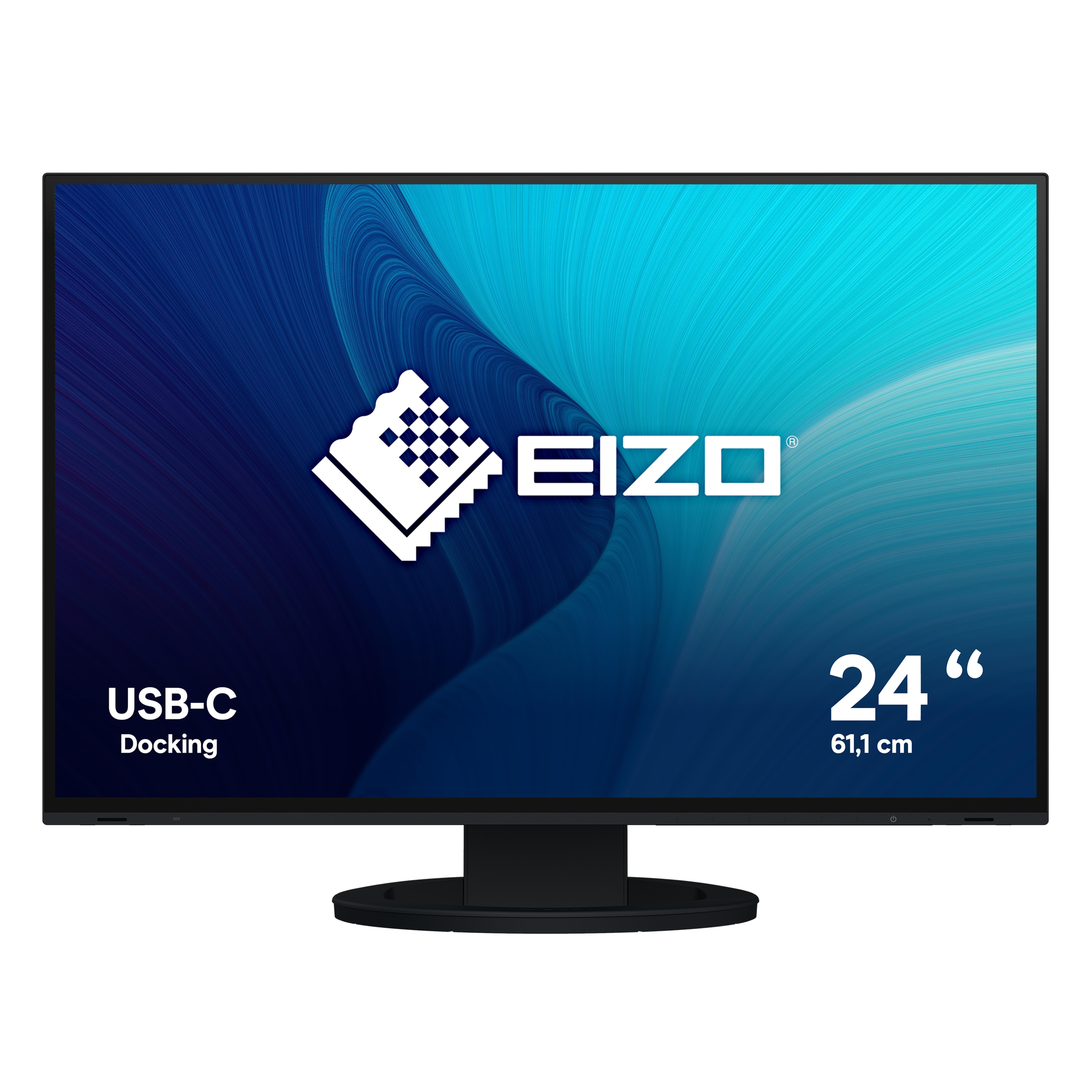EIZO 61.0cm (24") EV2485-BK 16:10 HDMI+DP+USB-C IPS bl.