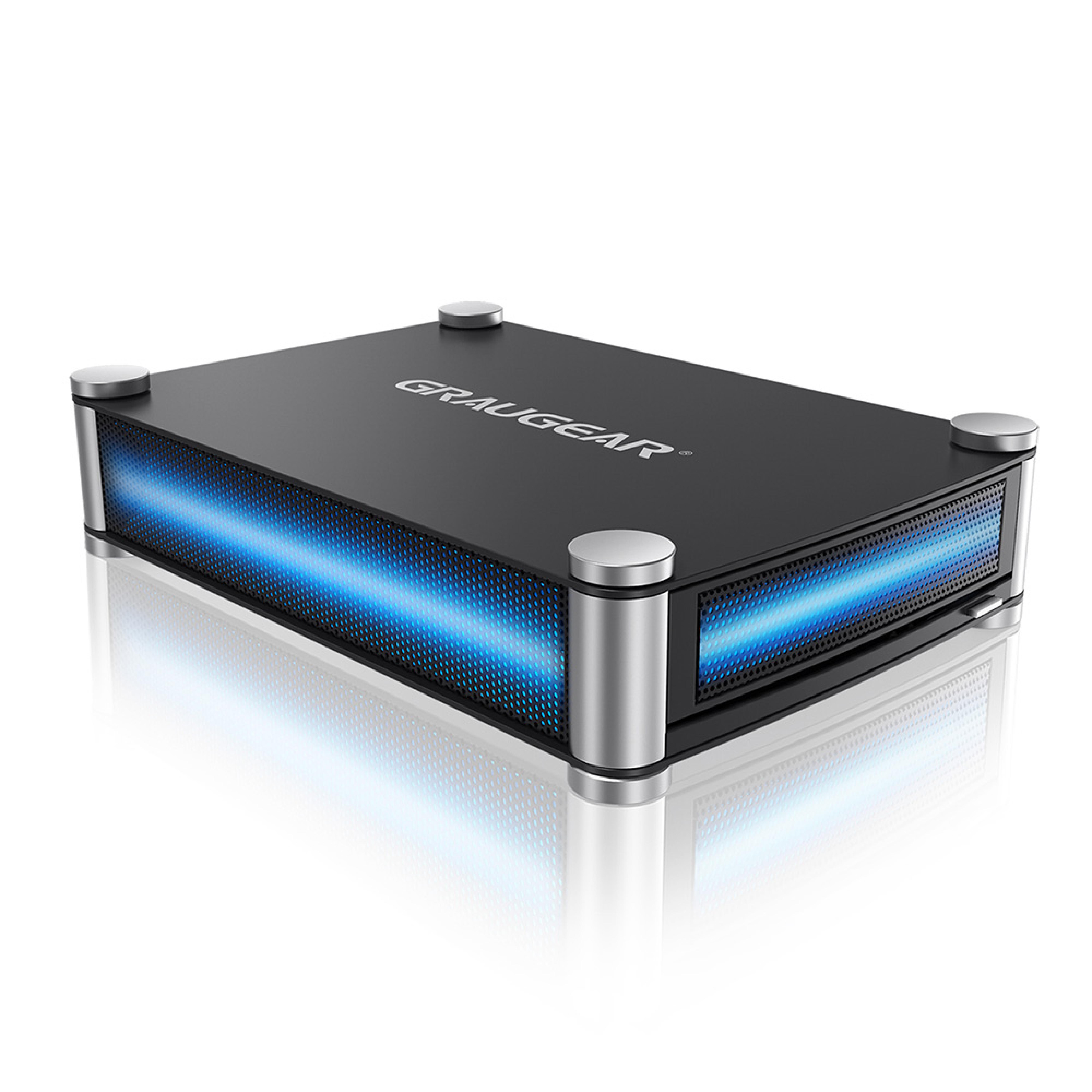 GRAUGEAR externes Laufwerk Gehaeuse 5,25"SATA Blu-Ray/DVD/CD