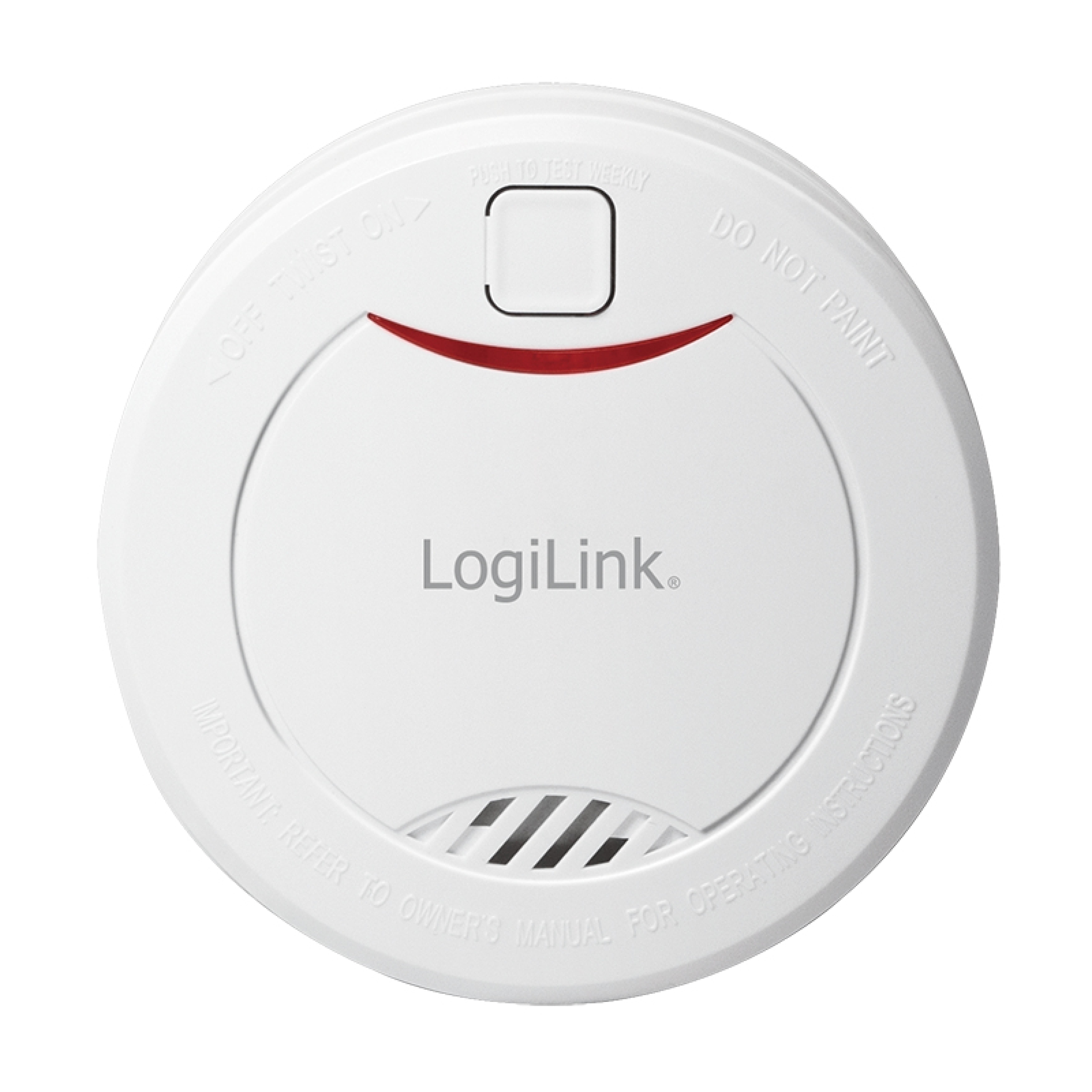 Logilink Rauchmelder mit VdS Zulassung, 10 Jahre Lebensdauer