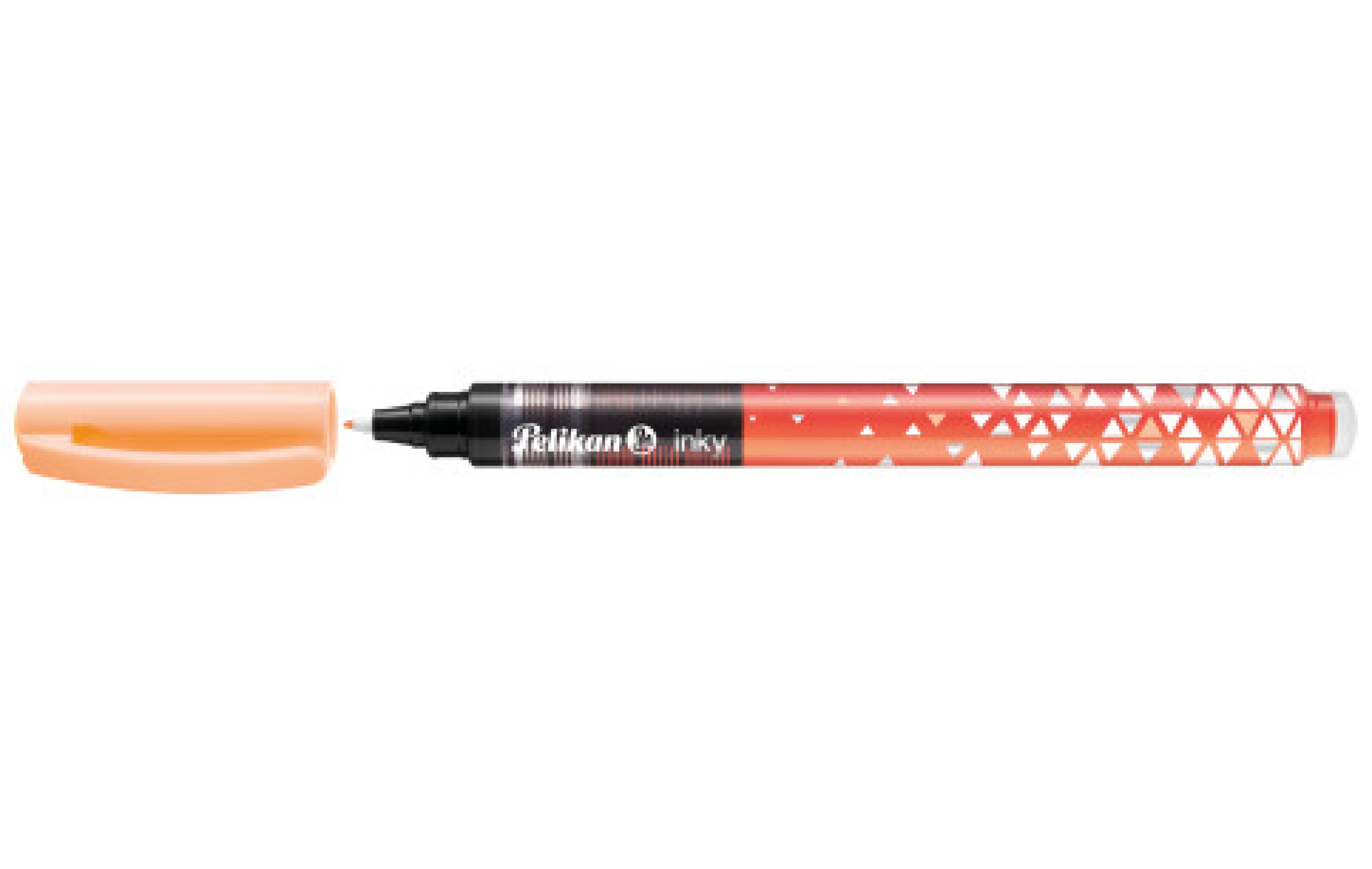 Pelikan Tintenschreiber inky 273 Pastell Orange 10 Stueck Faltschachte