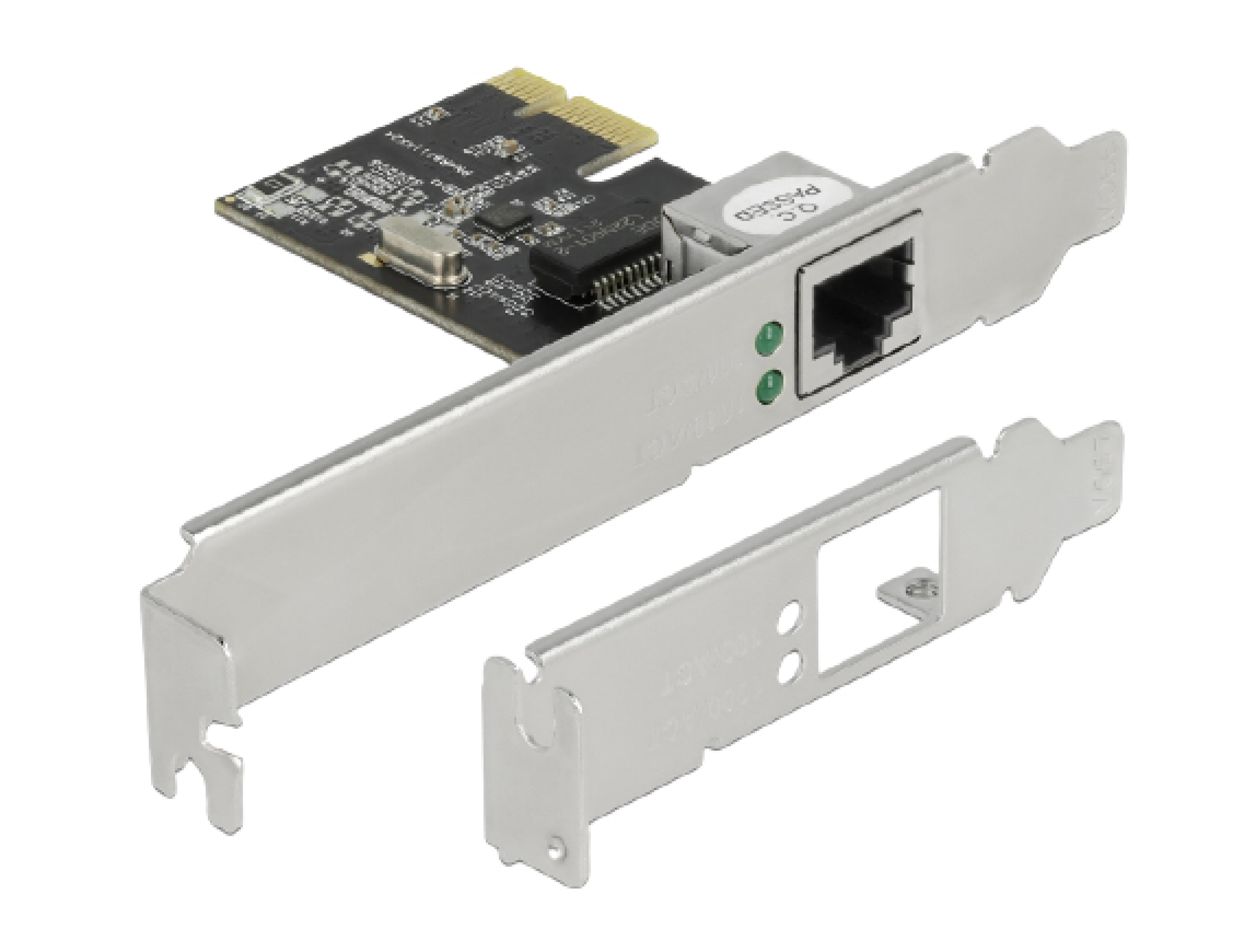 DELOCK PCI Express x1 Karte 1x RJ45 Gigabit LAN RTL8111