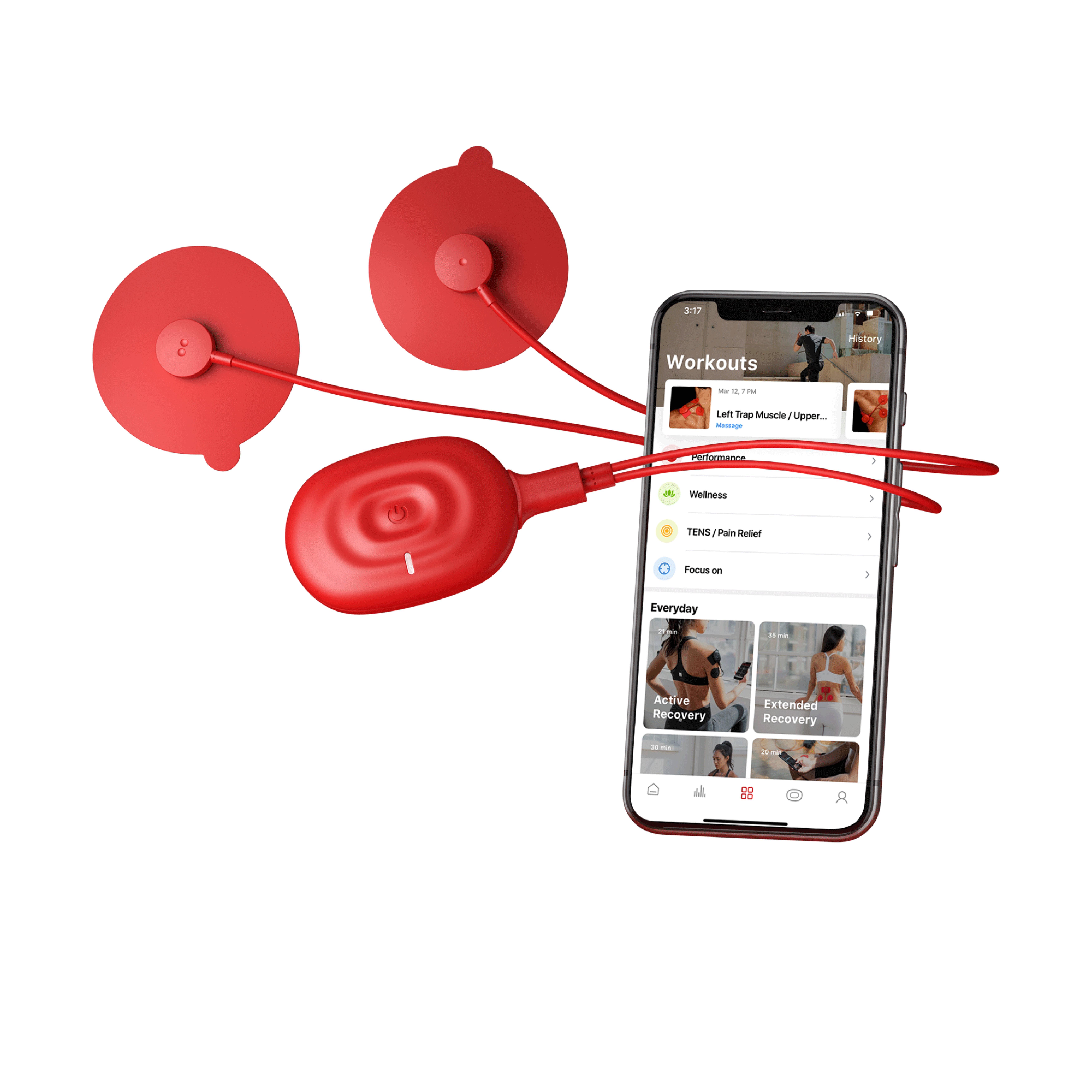 THERABODY PowerDot UNO RED 2.0