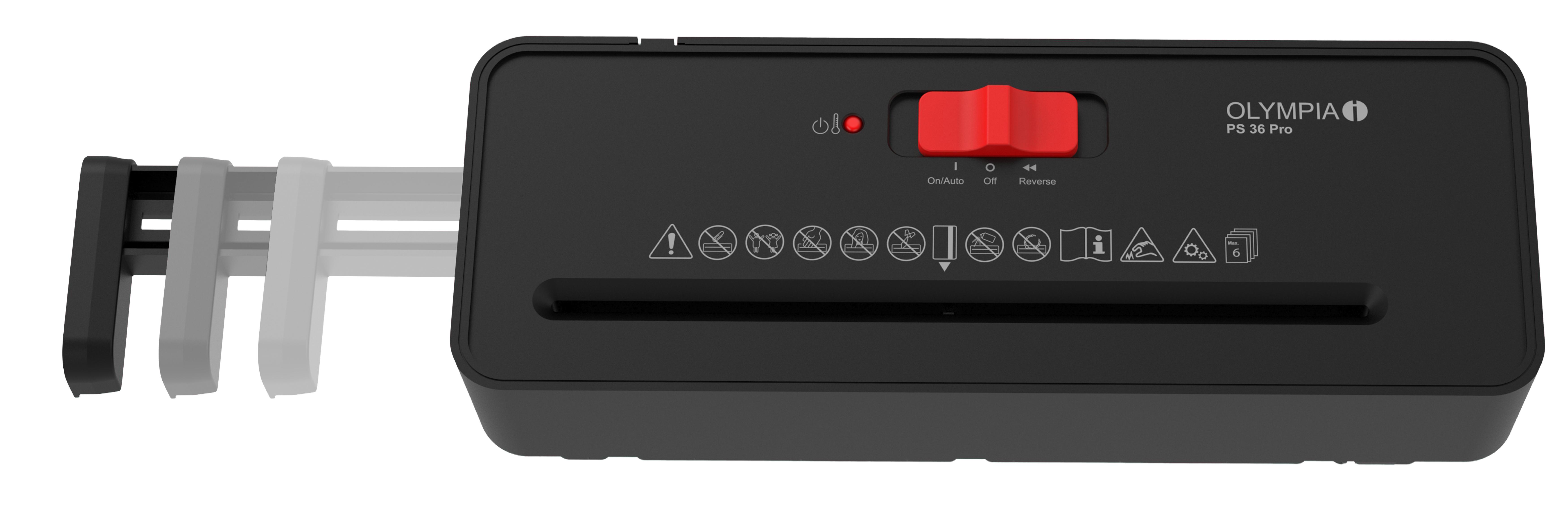 Olympia Aktenvernichter PS 36 Pro schwarz