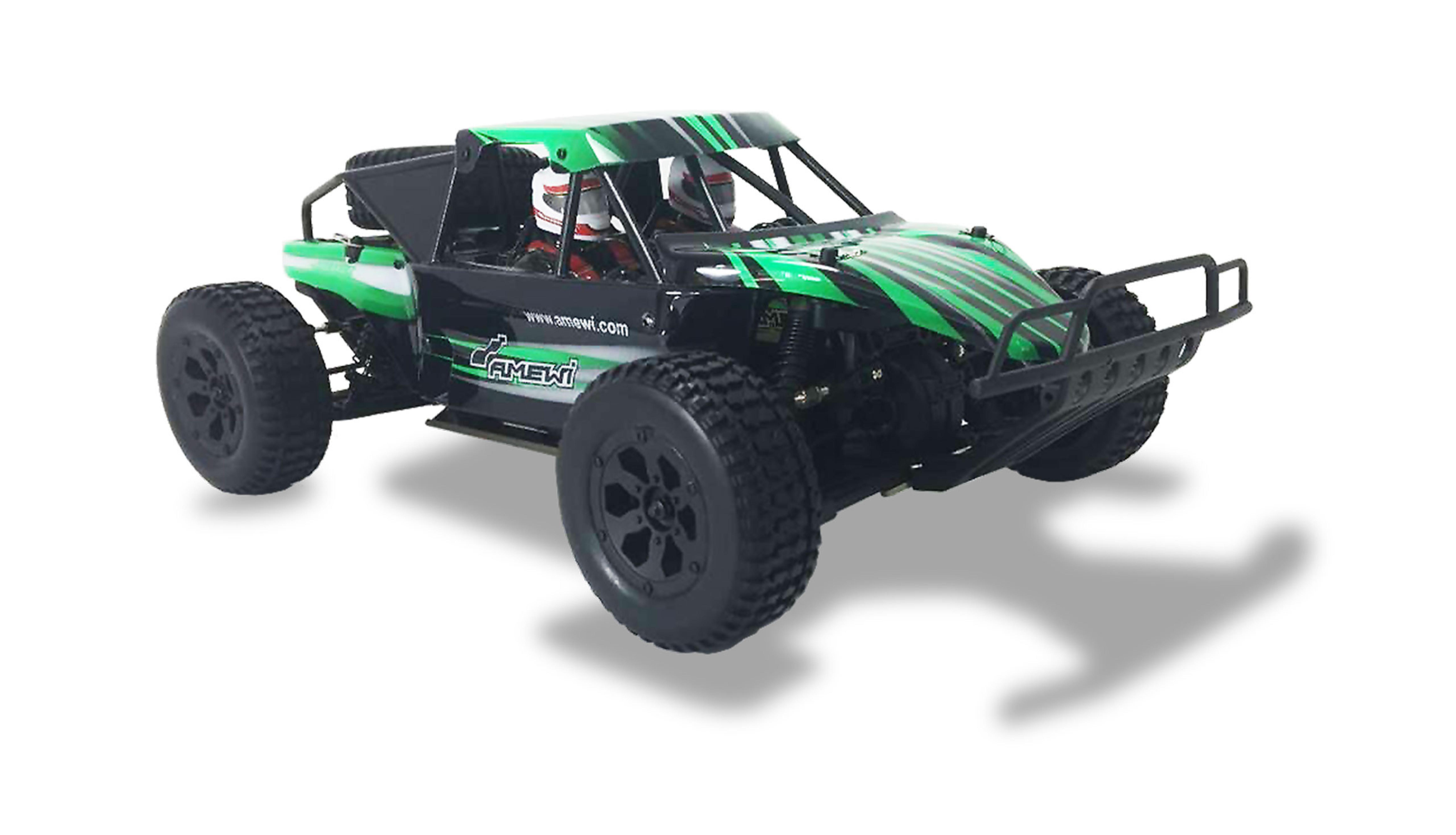 Amewi RC Buggy Dune Breaker 4WD 1:10 RTR schwarz/gruen /14+