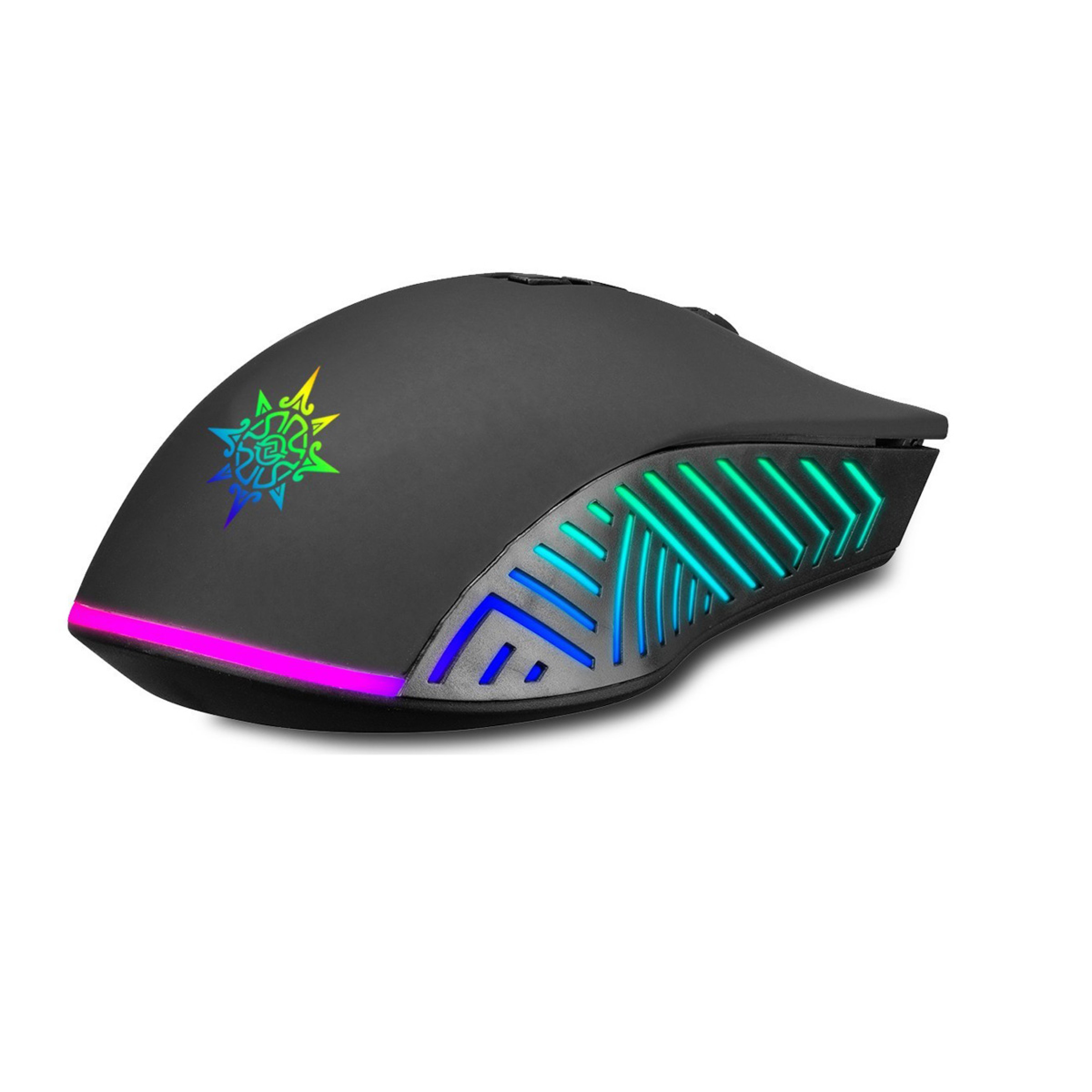 INCA Gaming Maus RGB/ 6400DPI/ 7Tasten/USB 1.80m schwarz retail