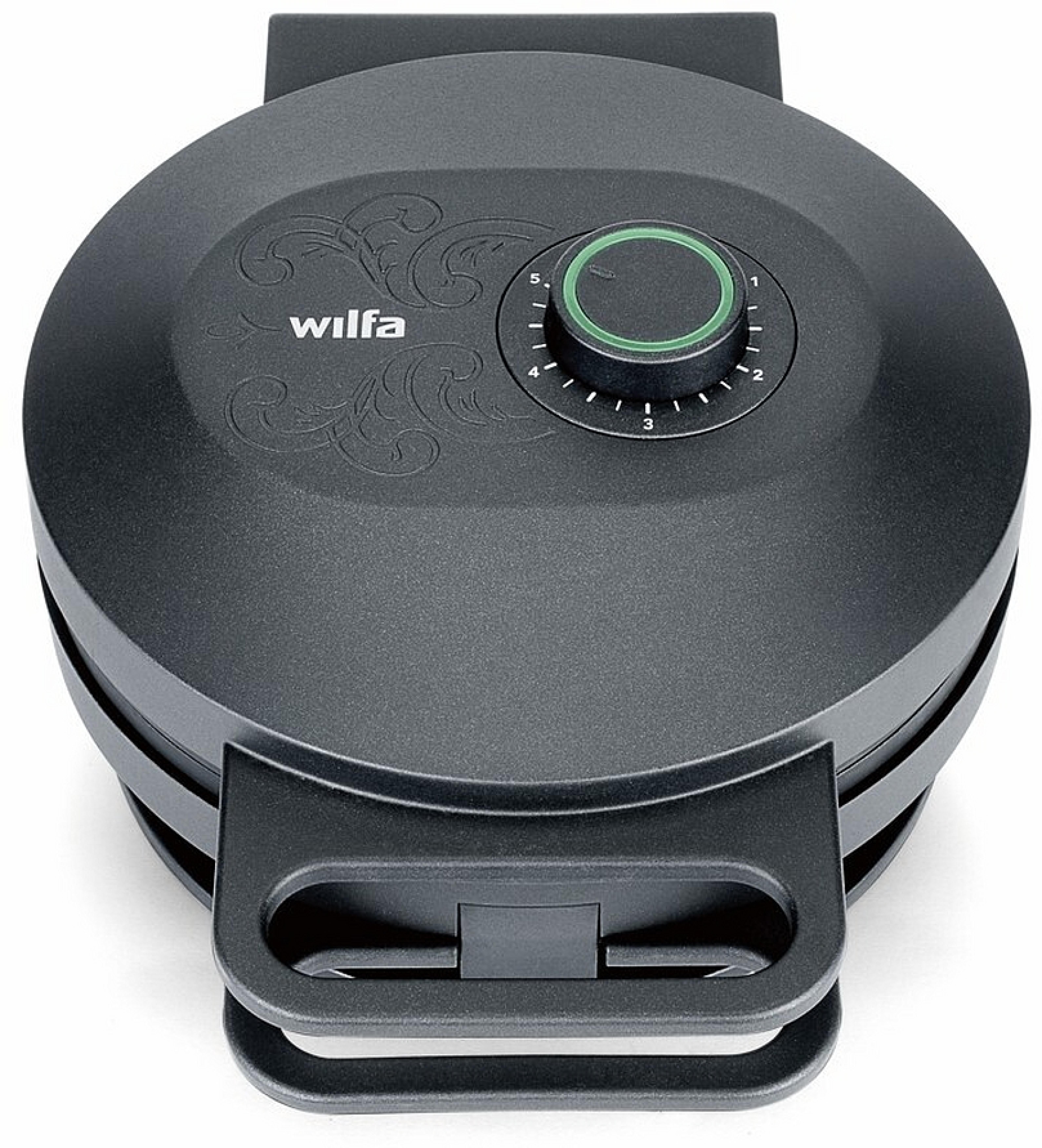 WILFA Waffeleisen SAGA Østerdal Hörnchenwaffel, 1000W CC2B-1000, schwarz