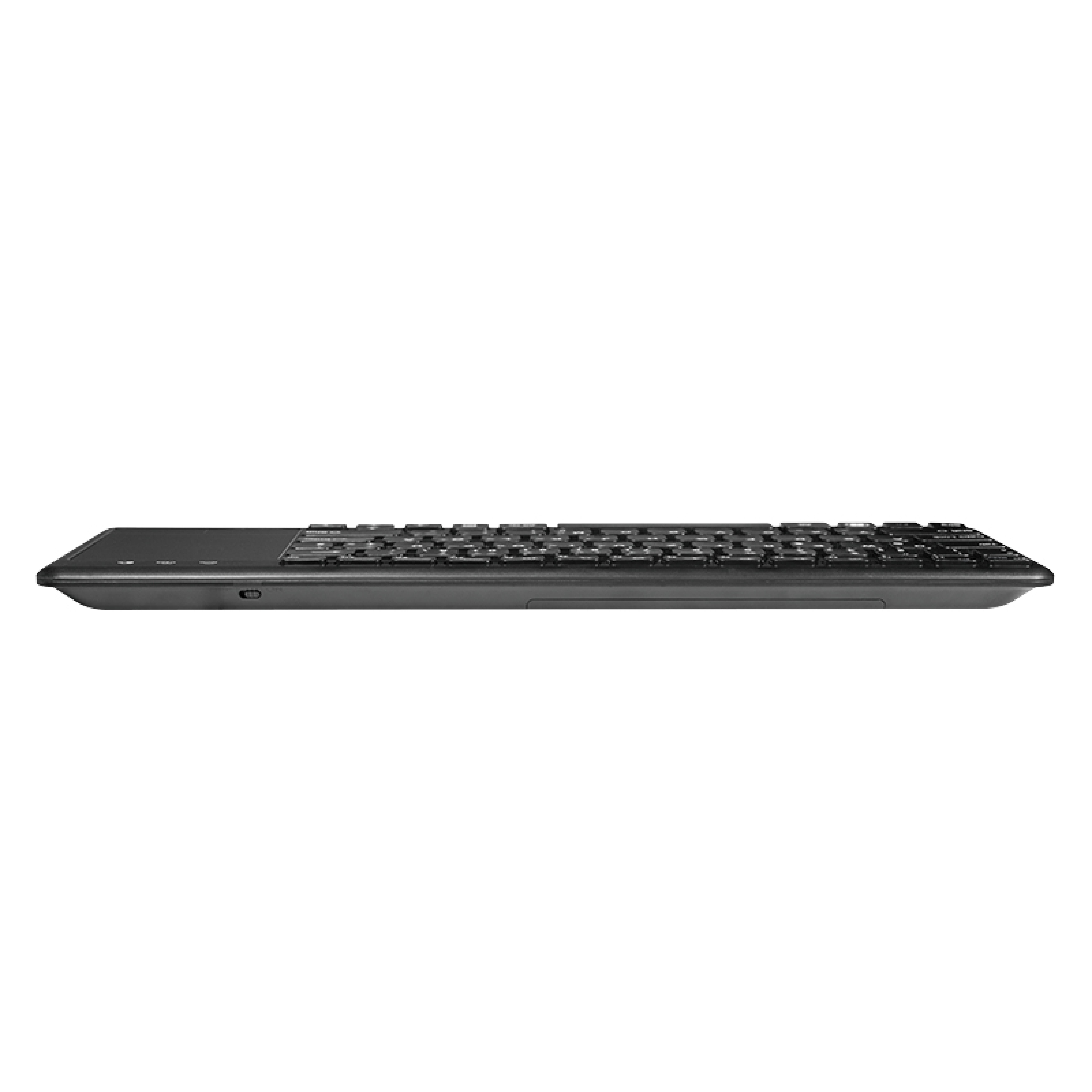 Logilink Tastatur Wireless mit Touchpad, 2,4 GHz, schwarz