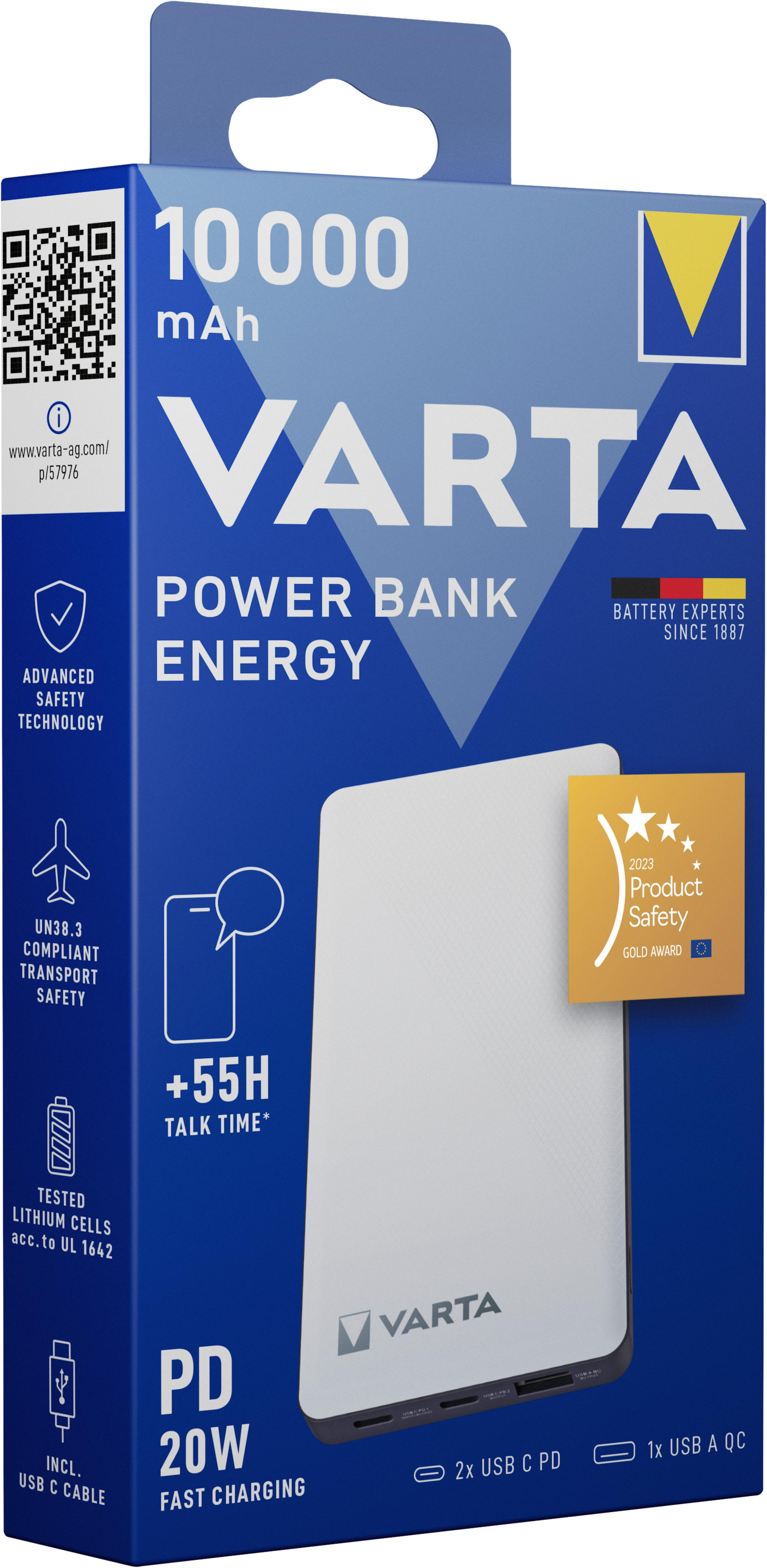 Varta Powerbank Energy 10000 mAh