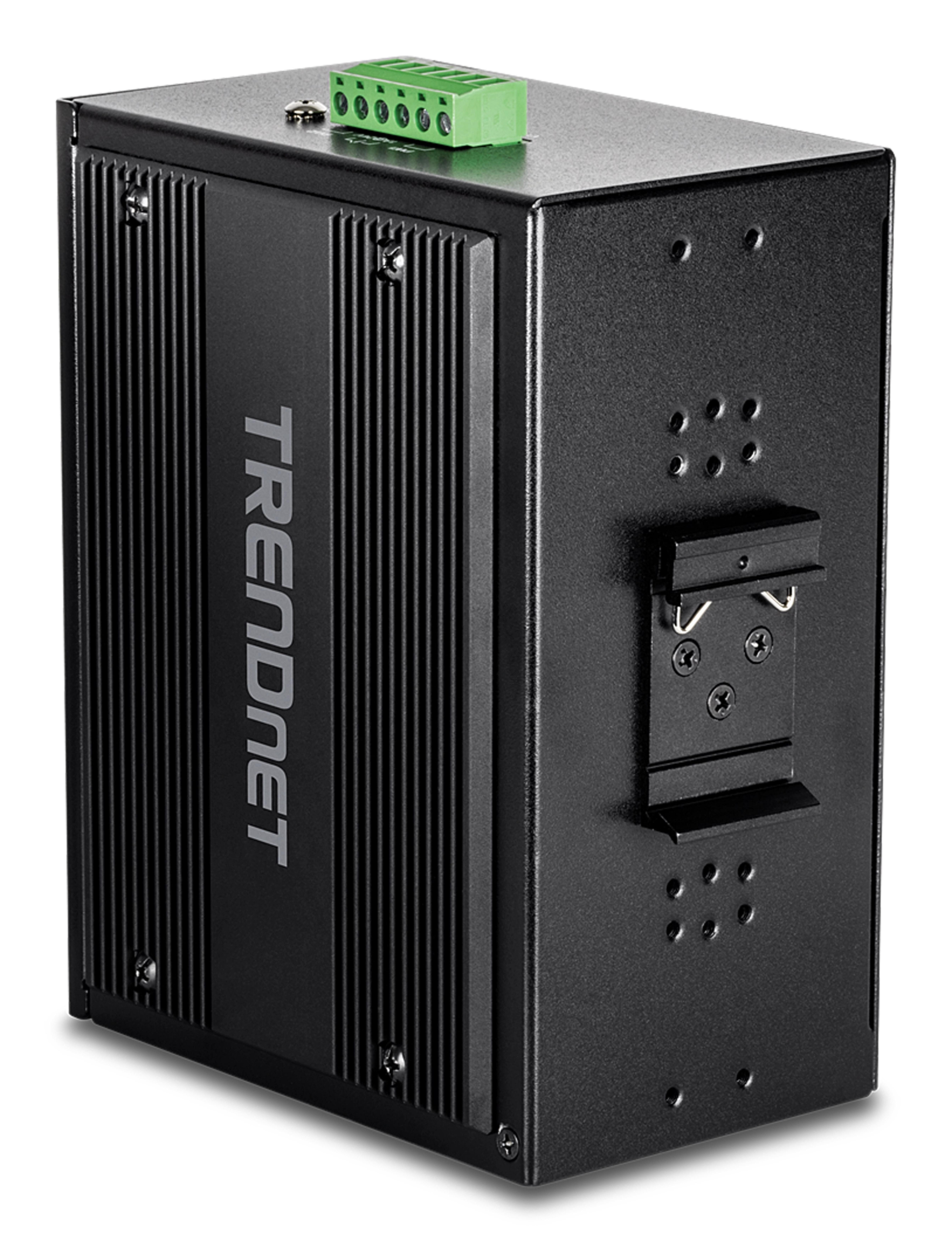 TRENDnet Industrie Switch 26Port Gbit PoE+ Metall DIN-Rail