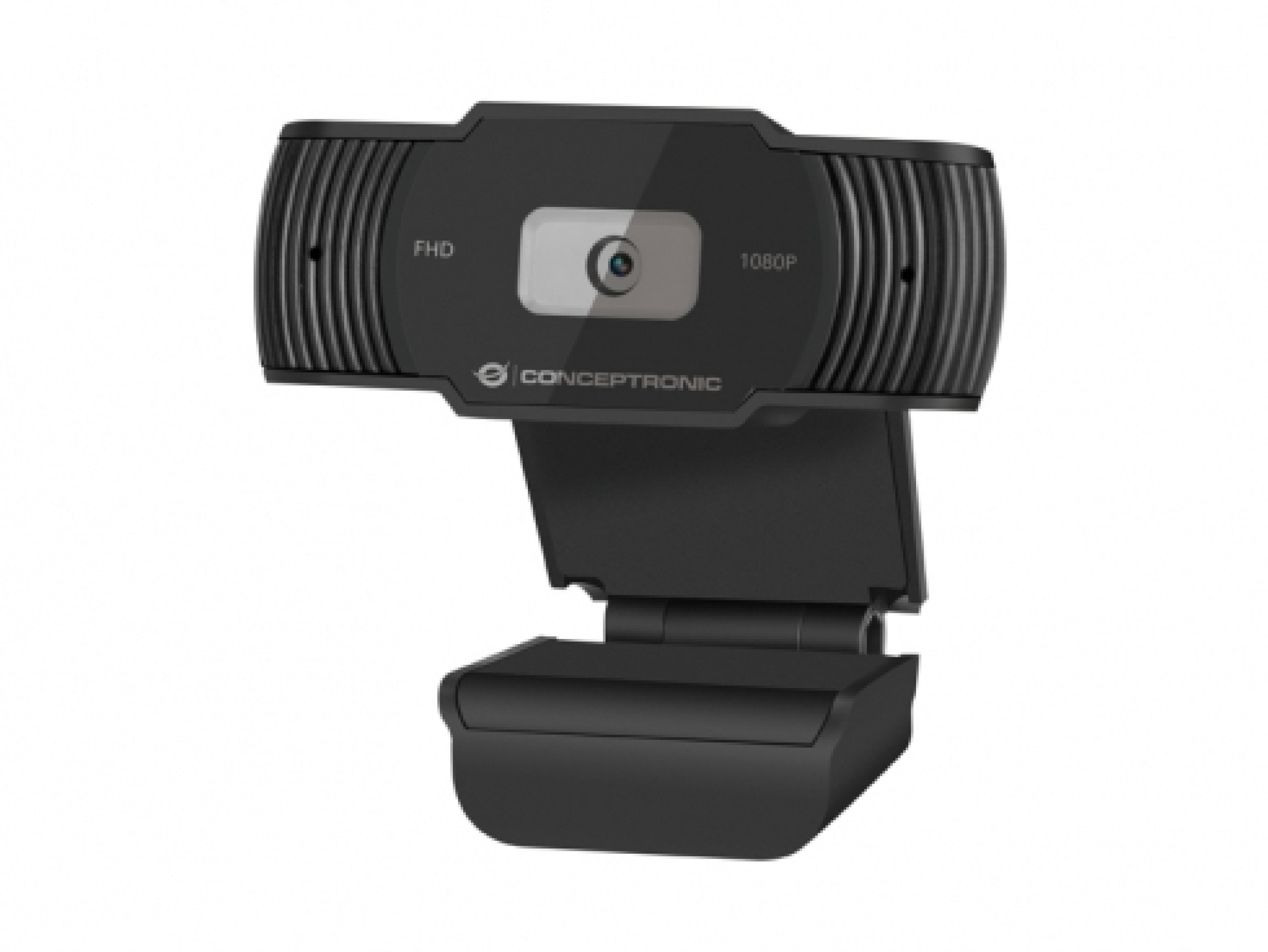 CONCEPTRONIC Webcam USB-A2.0 65° 1080P/30Hz FullHD +Mikro sw