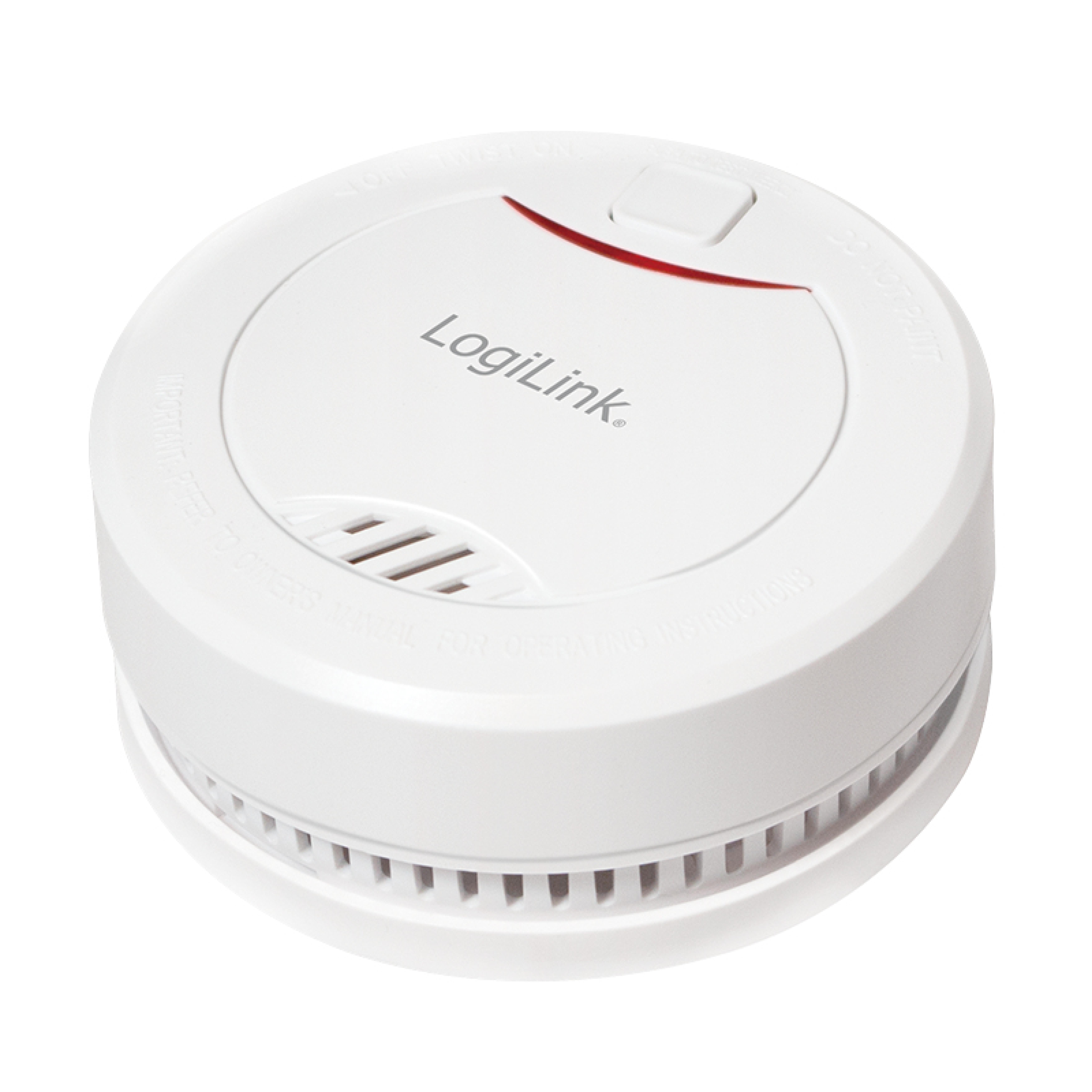 Logilink Rauchmelder mit VdS Zulassung, 10 Jahre Lebensdauer