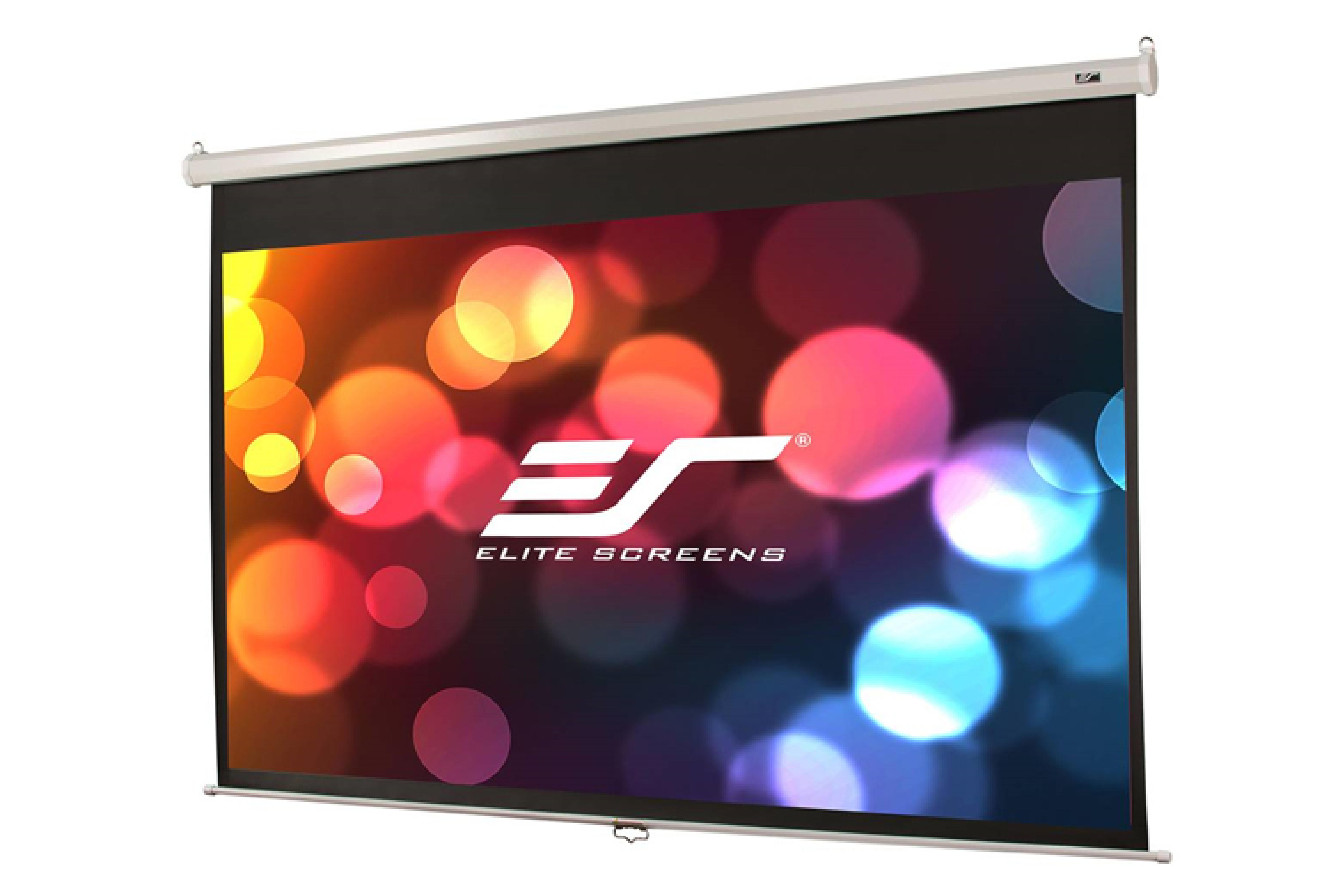 Elite Screens Rollo 16:9 203*114cm Manual weiss