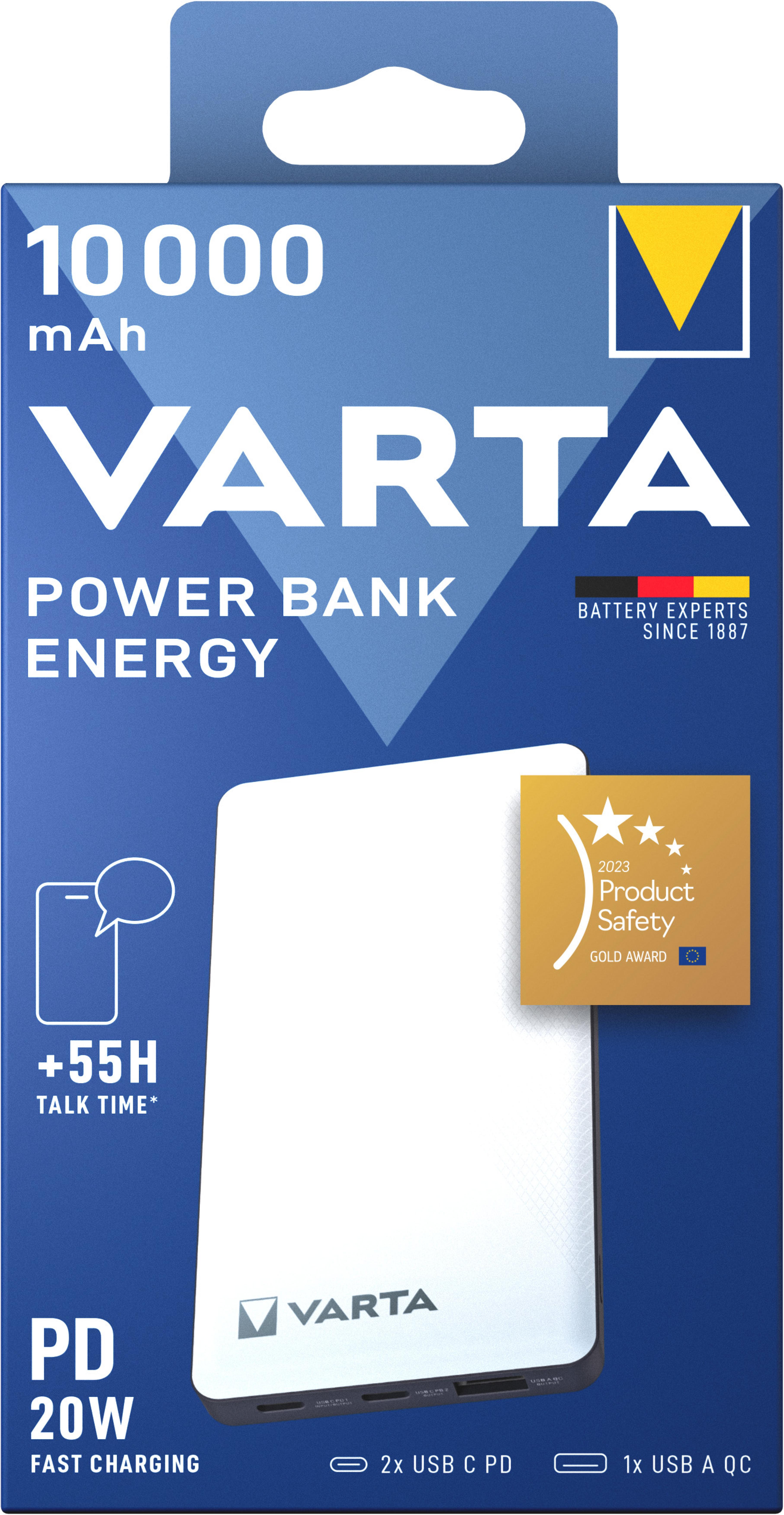 Varta Powerbank Energy 10000 mAh