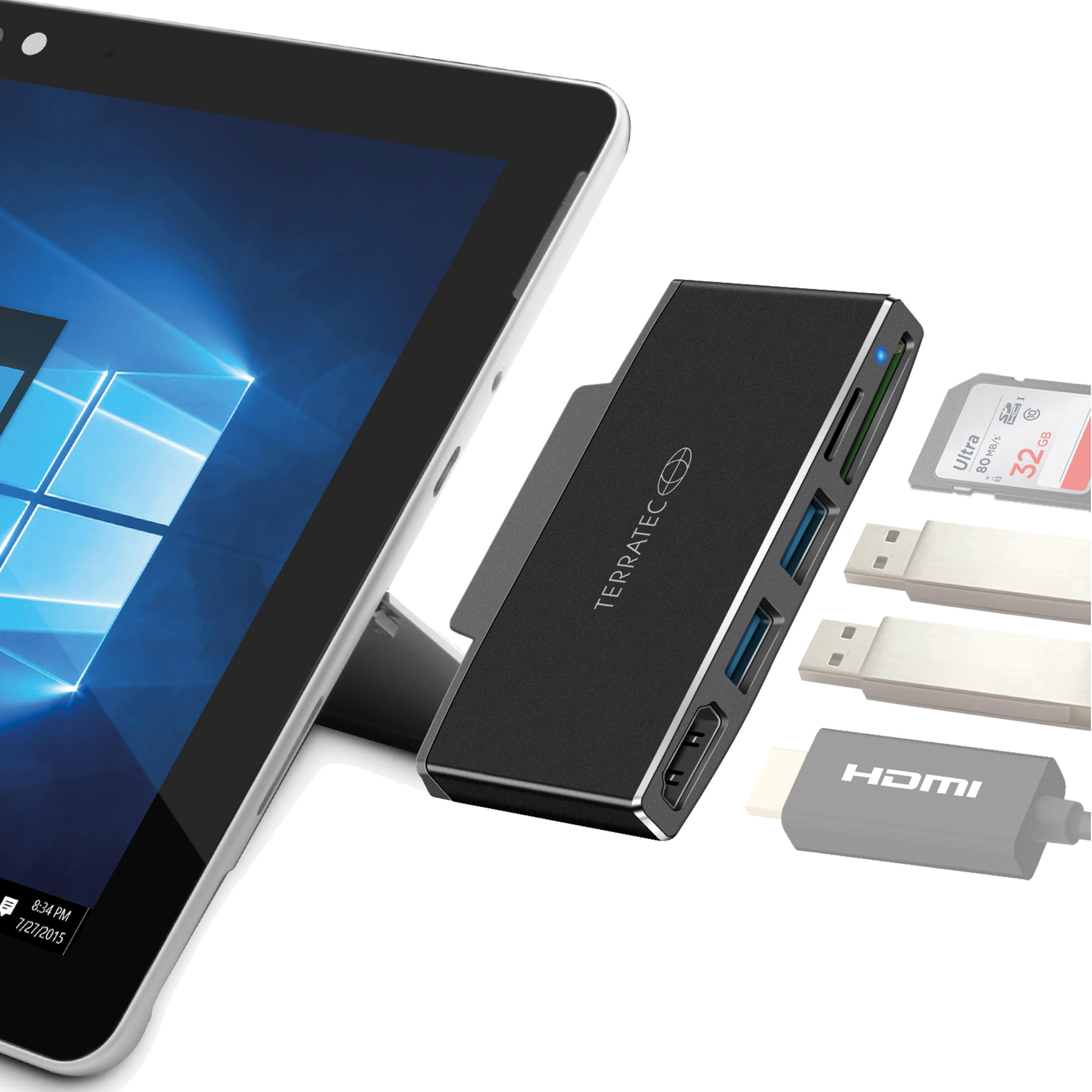 TERRATEC Microsoft Surface Adapter Connect GO1