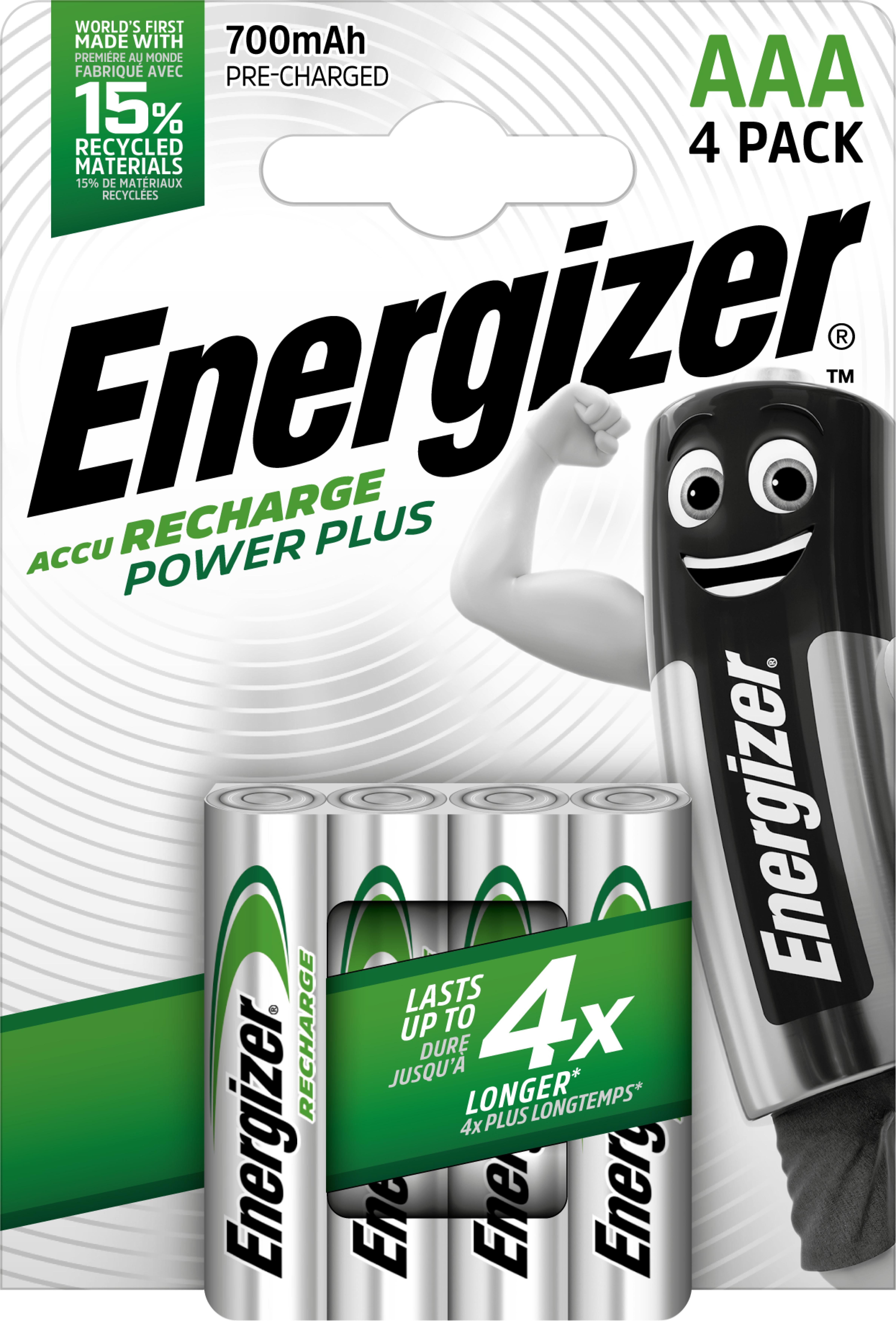 Energizer Akku Recharge -AAA HR03 Micro 700mAh 4St.