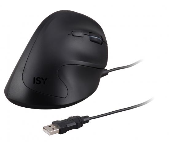 ISY Ergonomic Wired Mouse