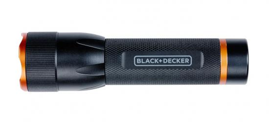 BLACK & DECKER LED-Taschenlampe 3 Watt - 120 Lumen - 140 Meter Reichweite - Durchmesser 27 mm - Länge 138 mm