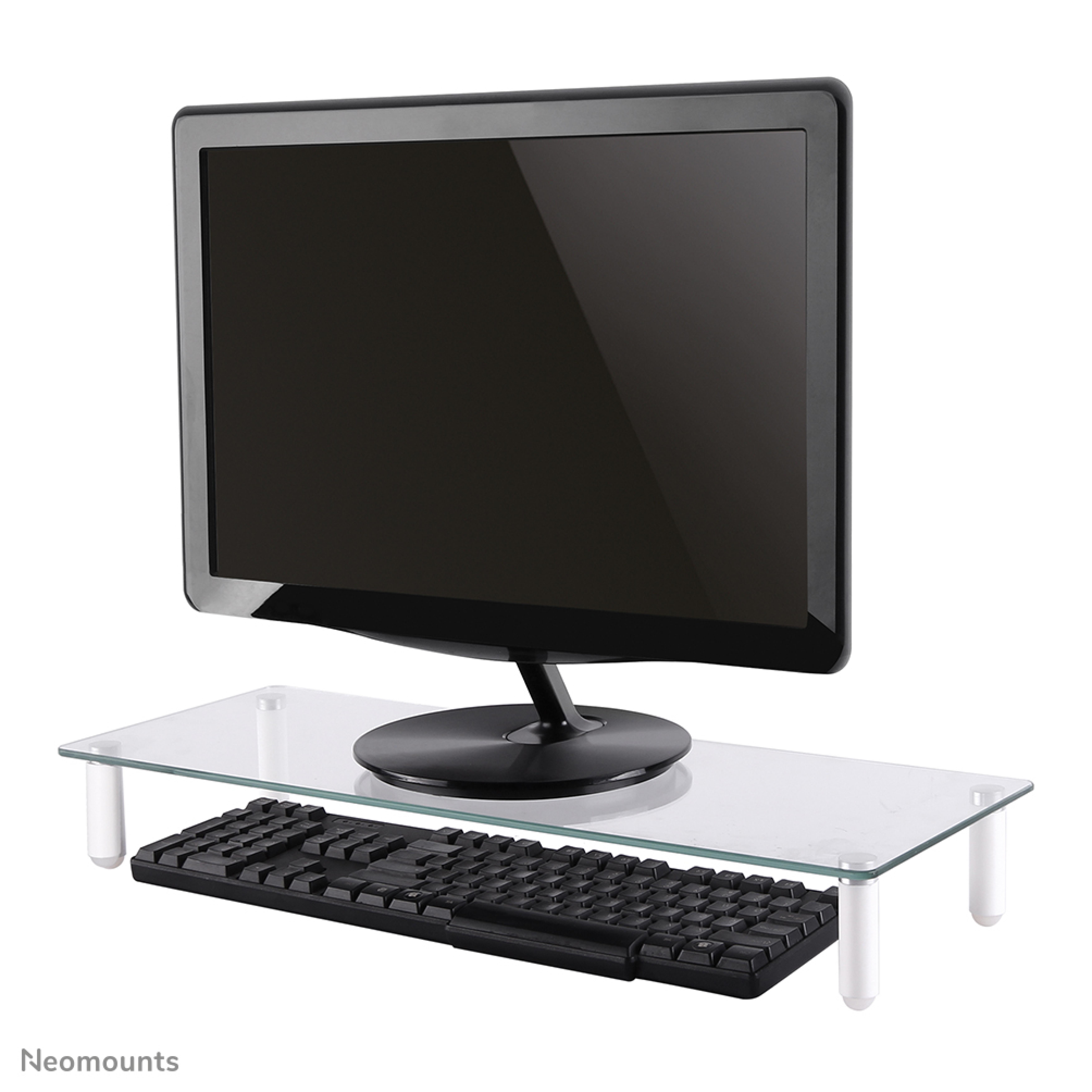 Neomounts TIS Monitorerhoehung 8cm trans. Max.25KG