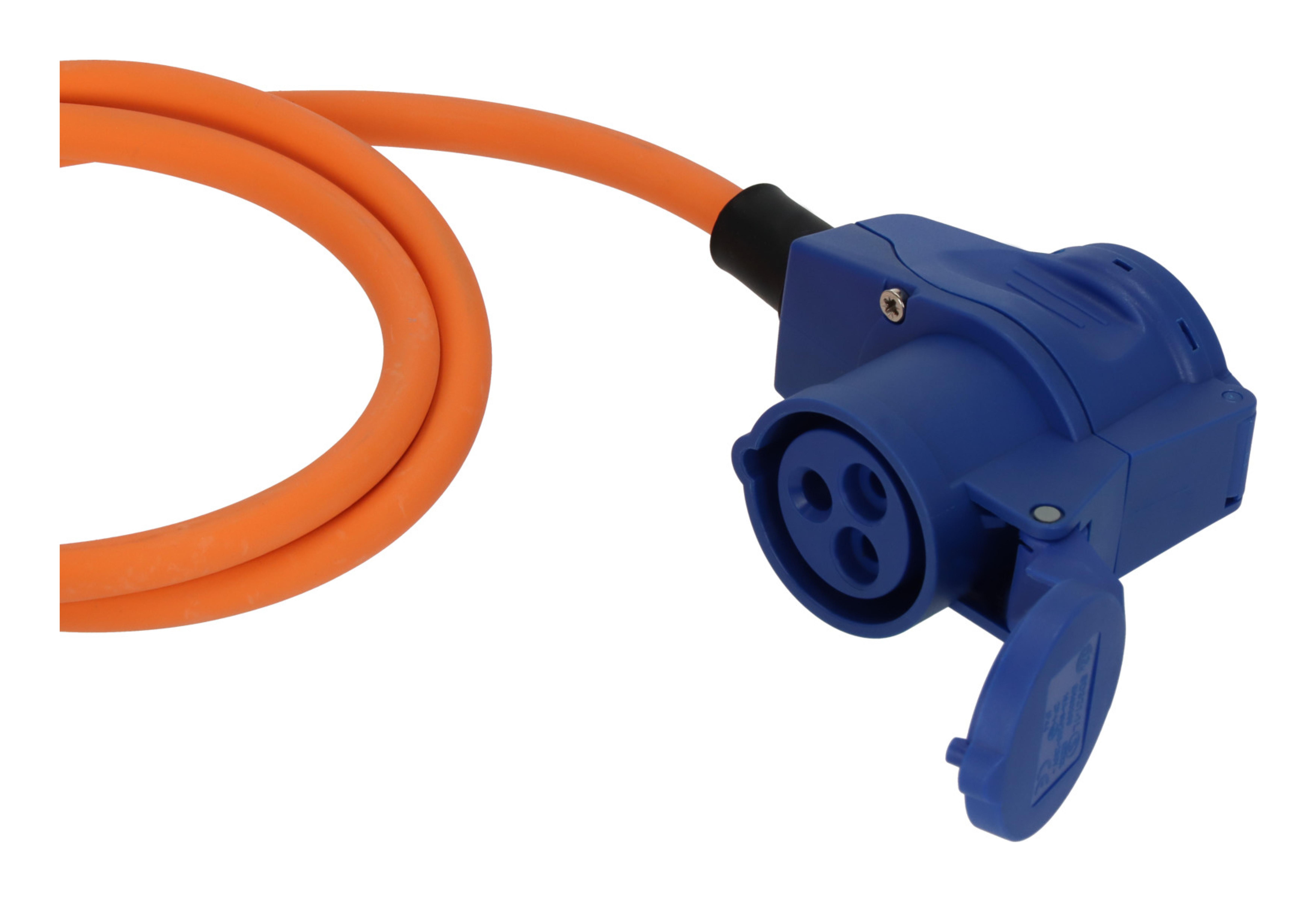 Brennenstuhl Adapter 1,5m Schuko / Winkelkupplung Ber.Anzeig