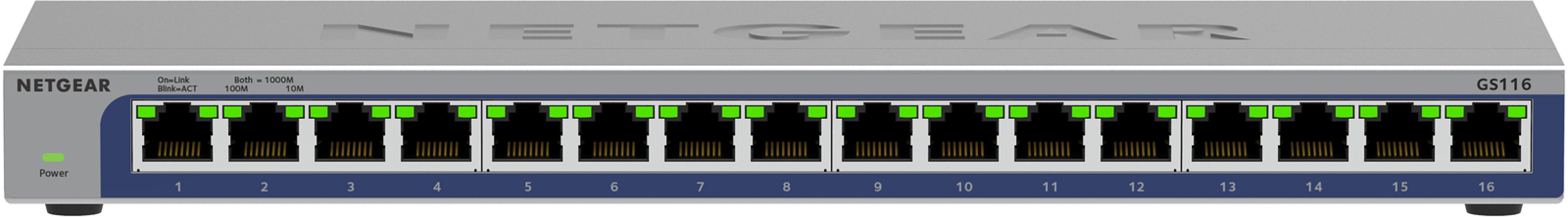 NETGEAR 16-Port Gigabit Ethernet Unmanaged Switch