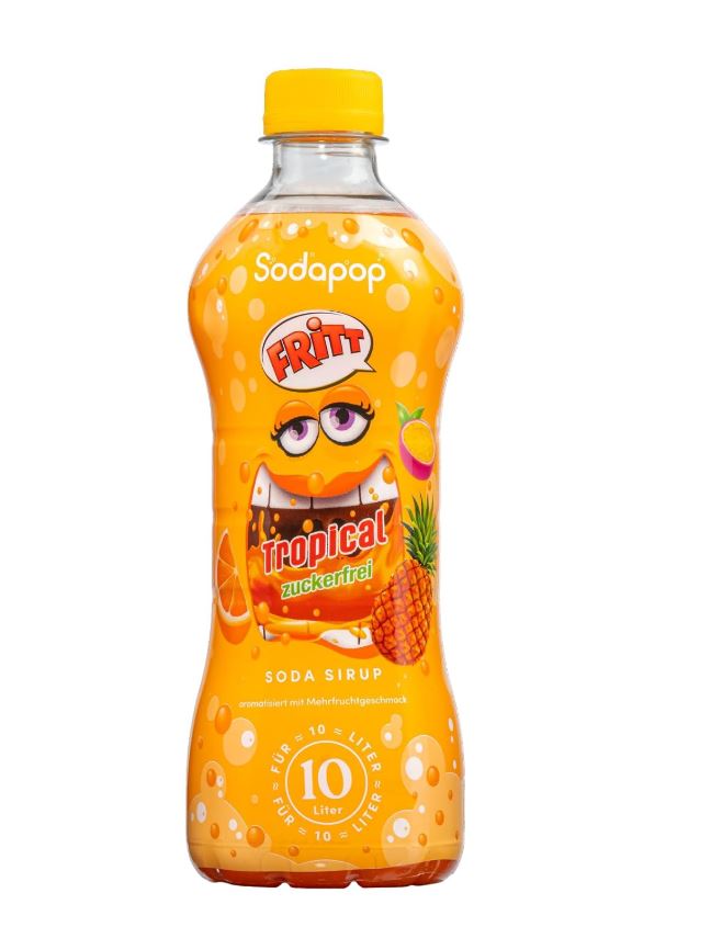 SODAPOP FRITT Sirup Tropical 500ml für 10 Liter