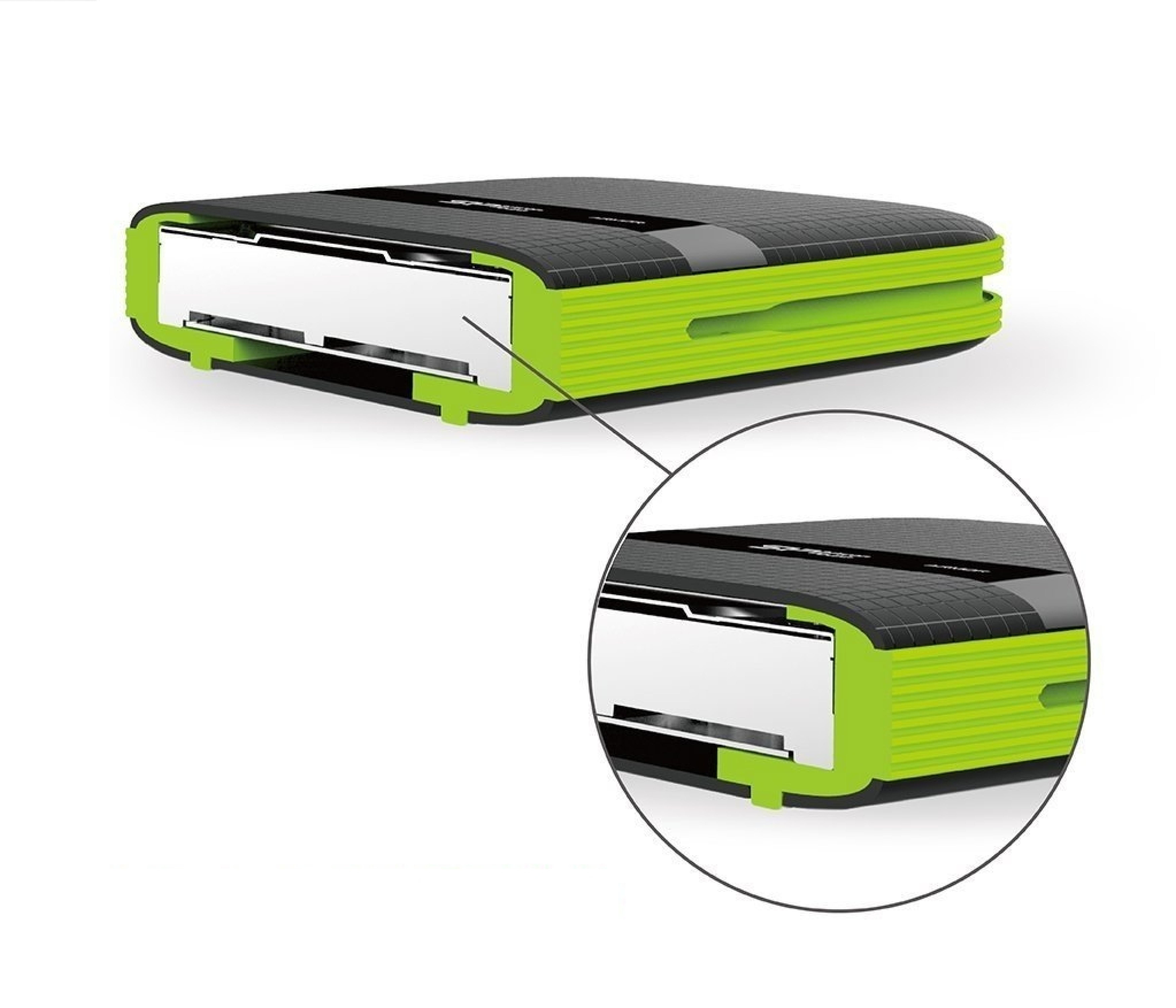 Silicon Power Festplatte 6.3cm 1TB USB3.0 A60Anti-shock/blau