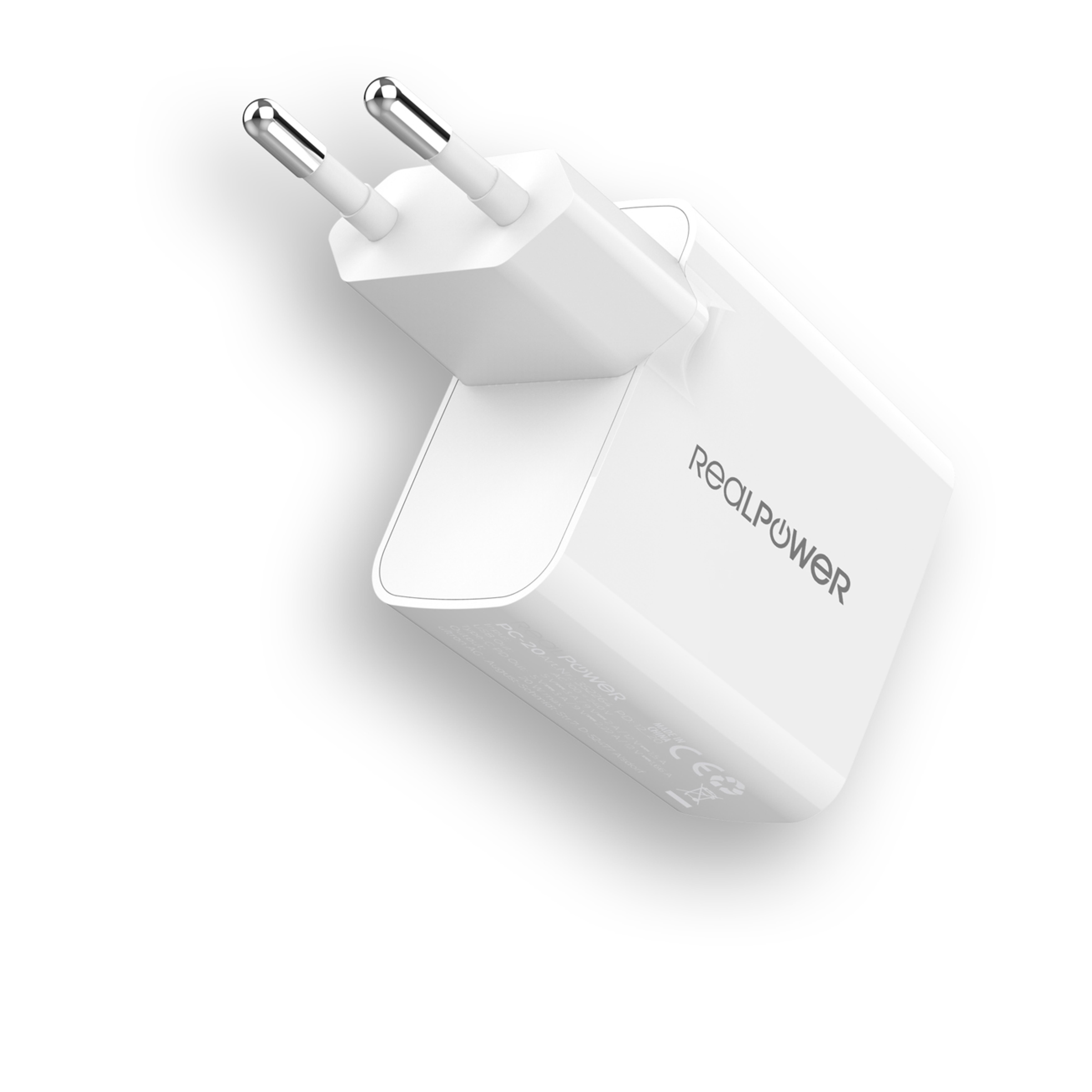 RealPower Ladegeraet PC-65 GaN 65W