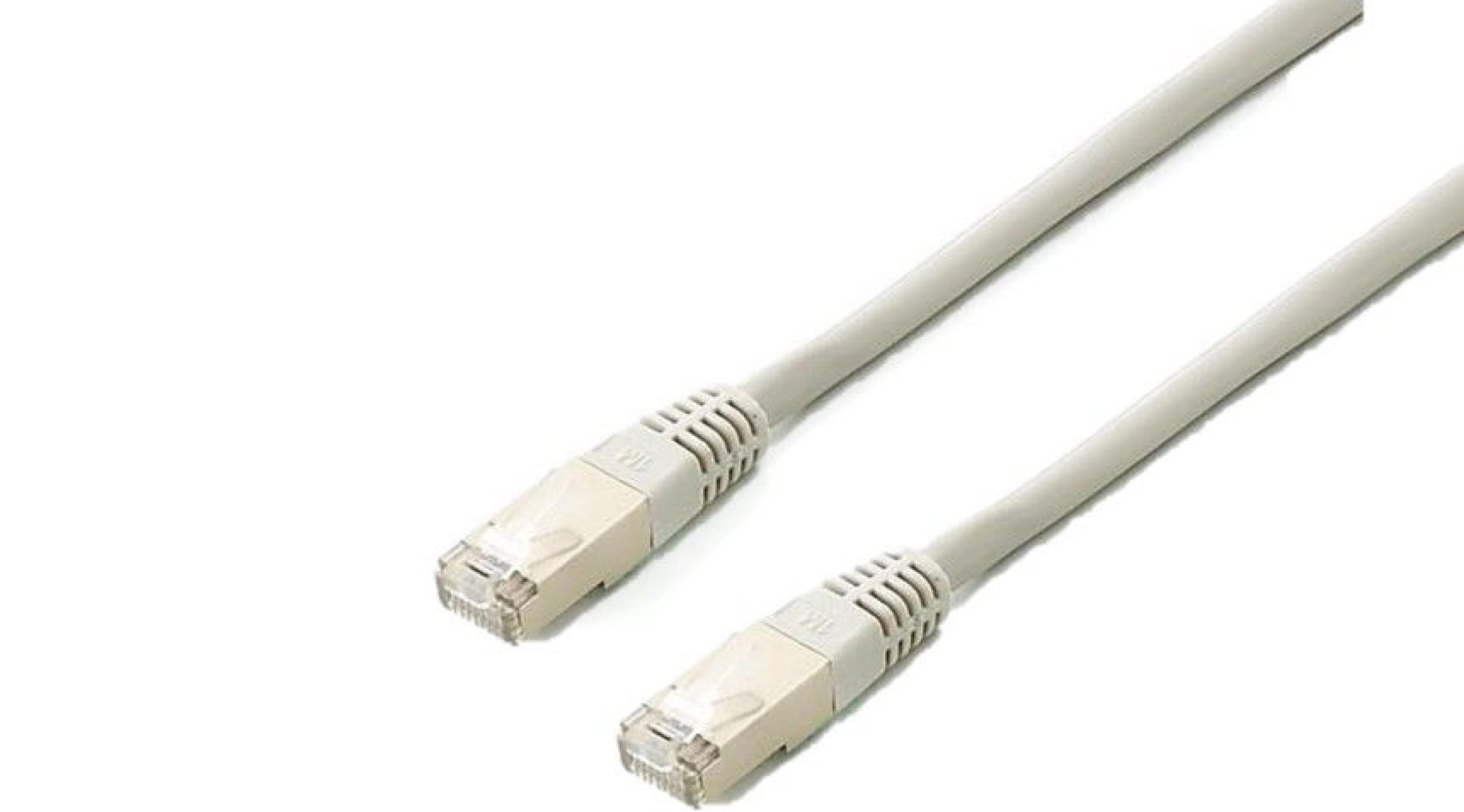 Equip Patchkabel Cat6A Plat.S/FTP 2xRJ45 10.00m weiss LSZH Polybeut