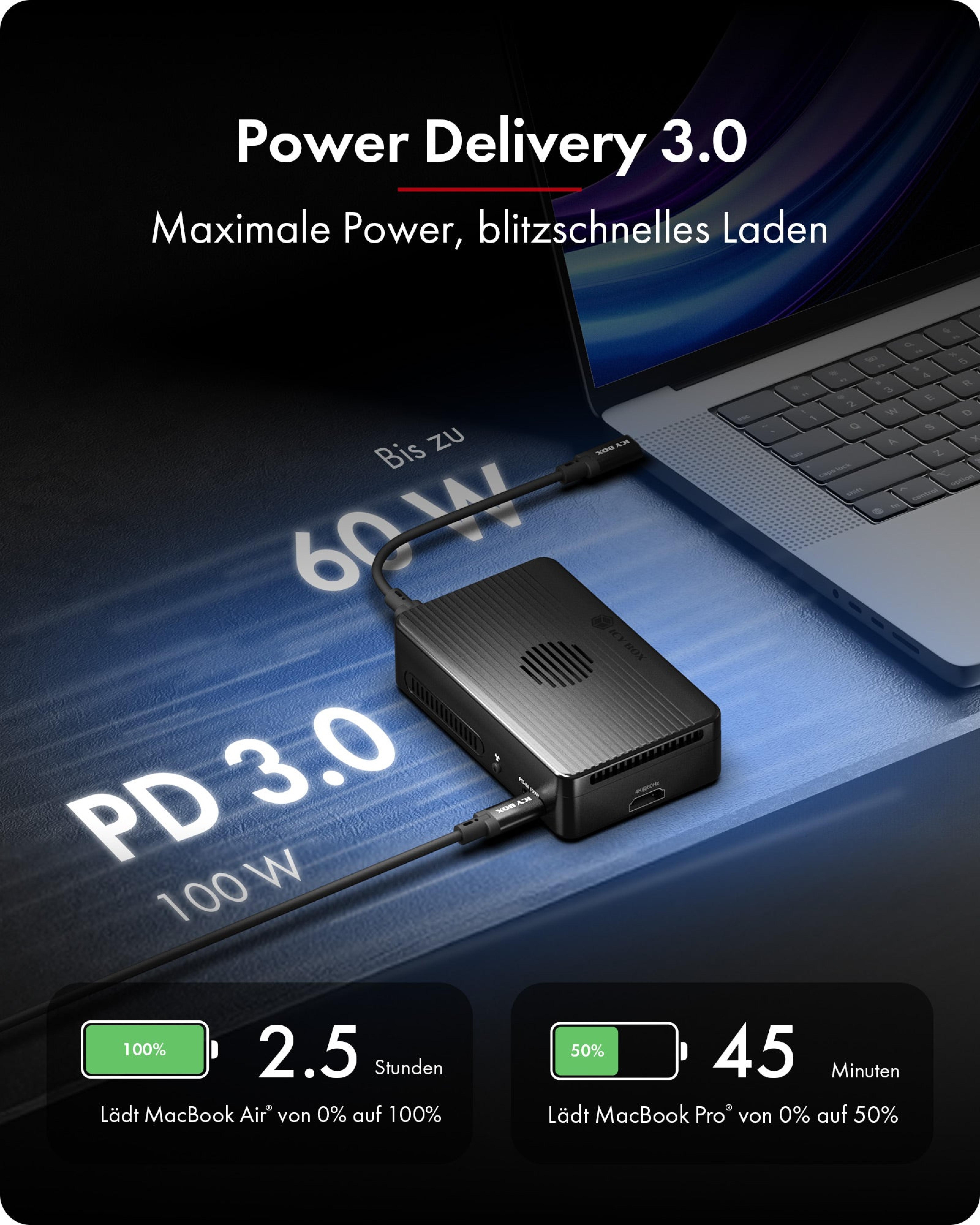 RAID & Dockingstation IcyBox Heart Raid 2818 2x M.2 NVMe SSD