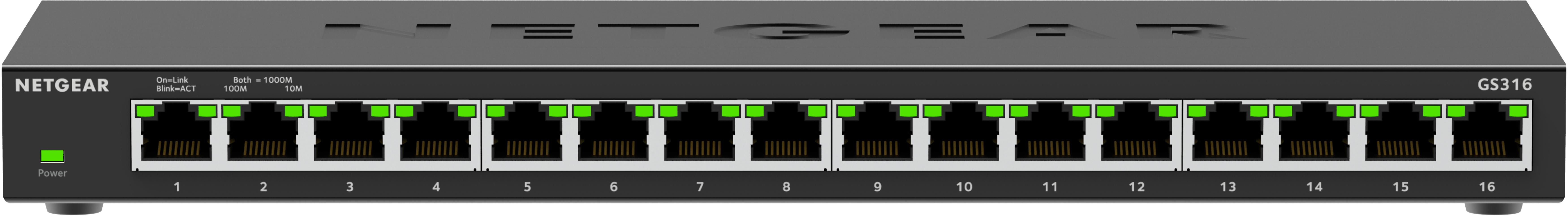 NETGEAR 16-Port Gigabit Ethernet Unmanaged Switch