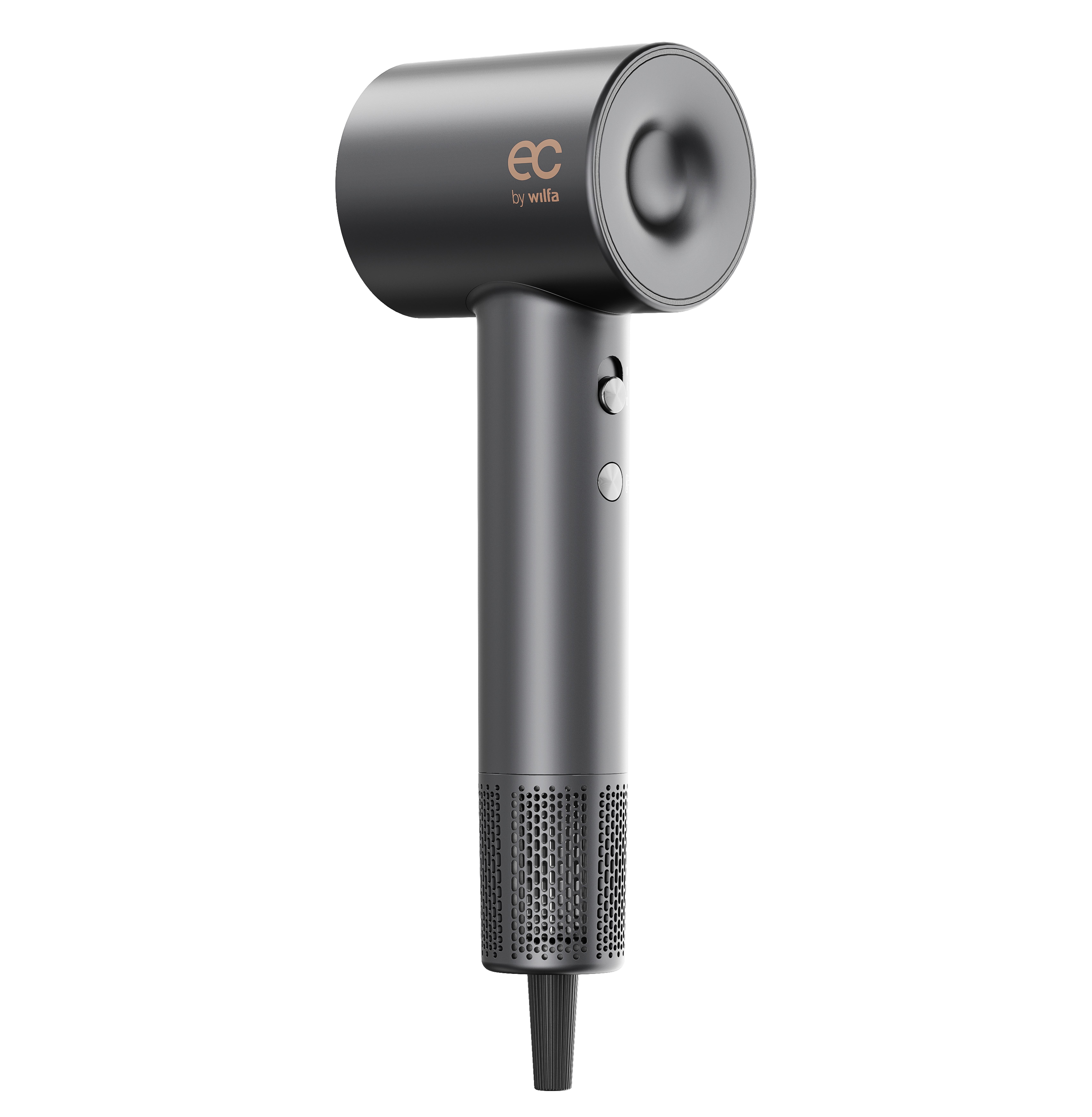 EC BY WILFA Haartrockner Fohn DRIFT HAIR DRYER ION SYSTEM HD2G-I1600, anthrazit