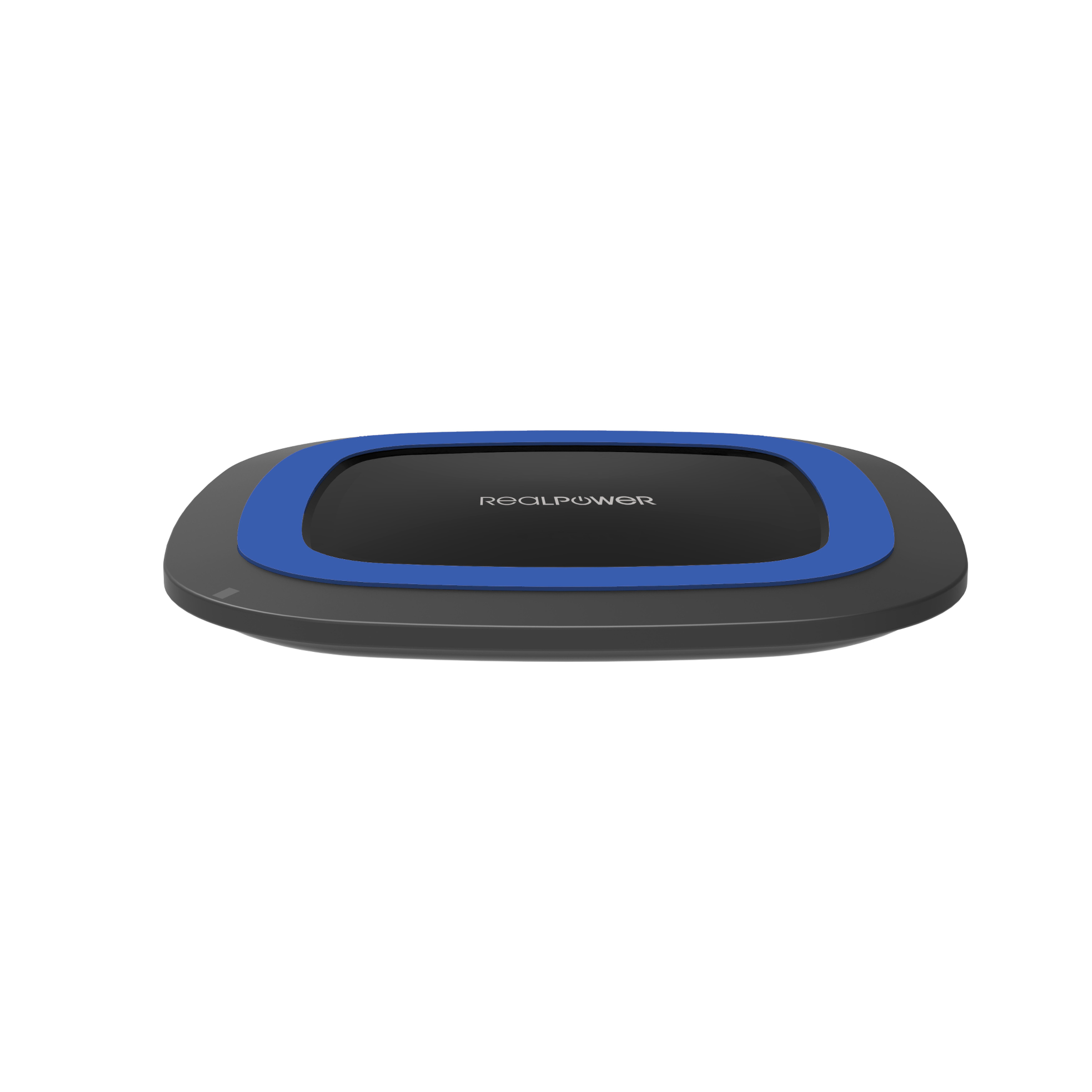 RealPower Ladegeraet FreeCharge-10 + Adapter schwarz/blau